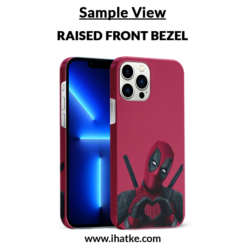 Buy Deadpool Heart Hard Back Mobile Phone Case/Cover For Apple iPhone 13 Pro Online