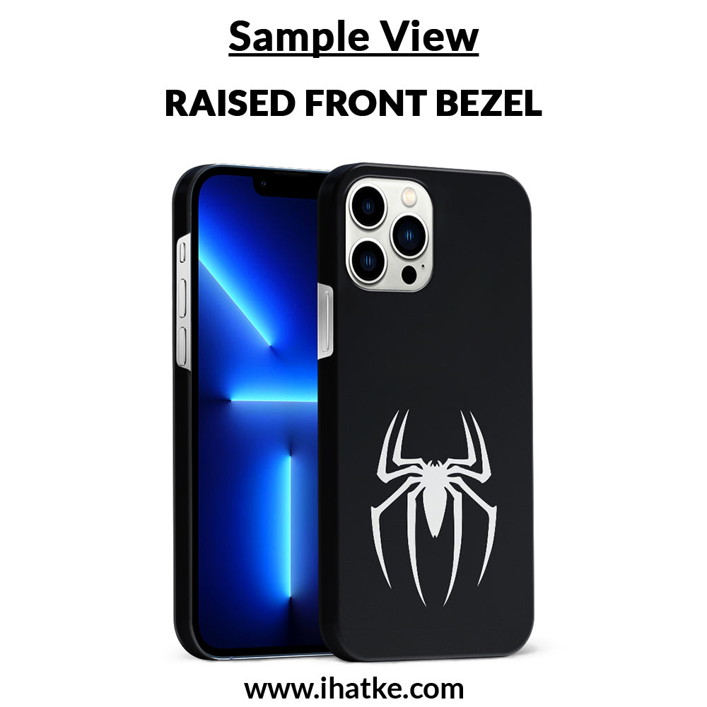 Buy Black Spiderman Logo Hard Back Mobile Phone Case/Cover For Apple iPhone 12 Online
