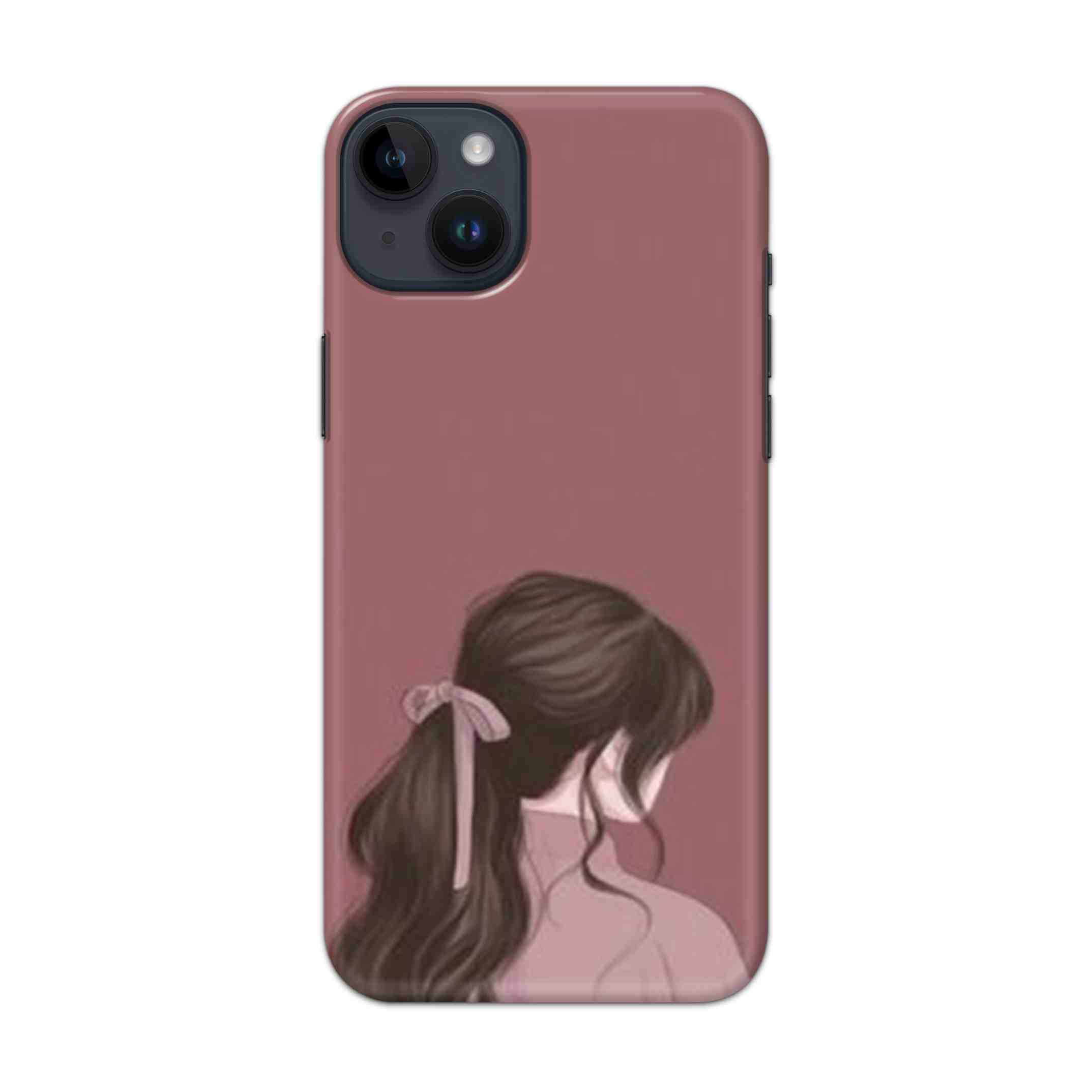 Buy Pink Girl Hard Back Mobile Phone Case Cover For iPhone 14 Online