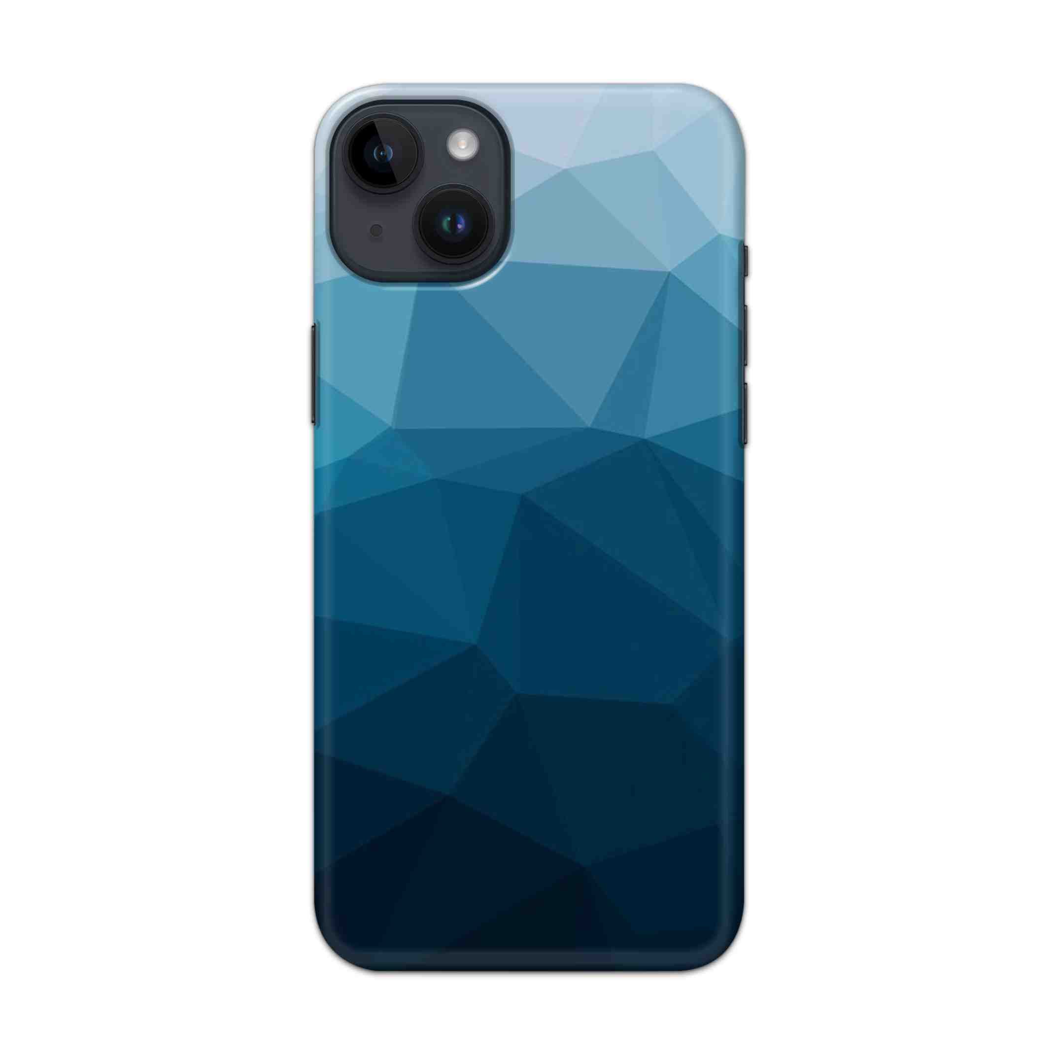 Buy Blue Texture Hard Back Mobile Phone Case Cover For iPhone 14 Online