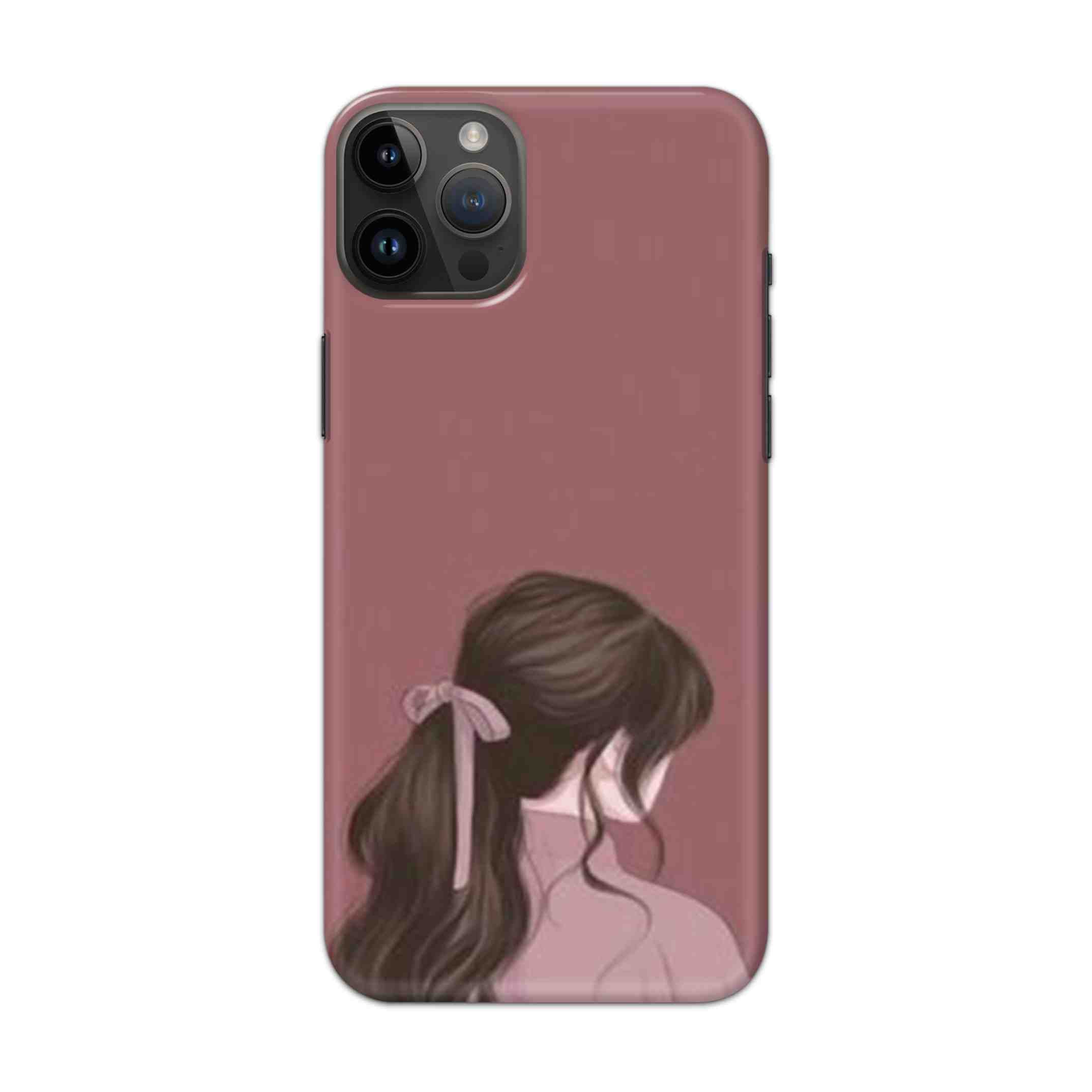 Buy Pink Girl Hard Back Mobile Phone Case Cover For iPhone 14 Pro Online