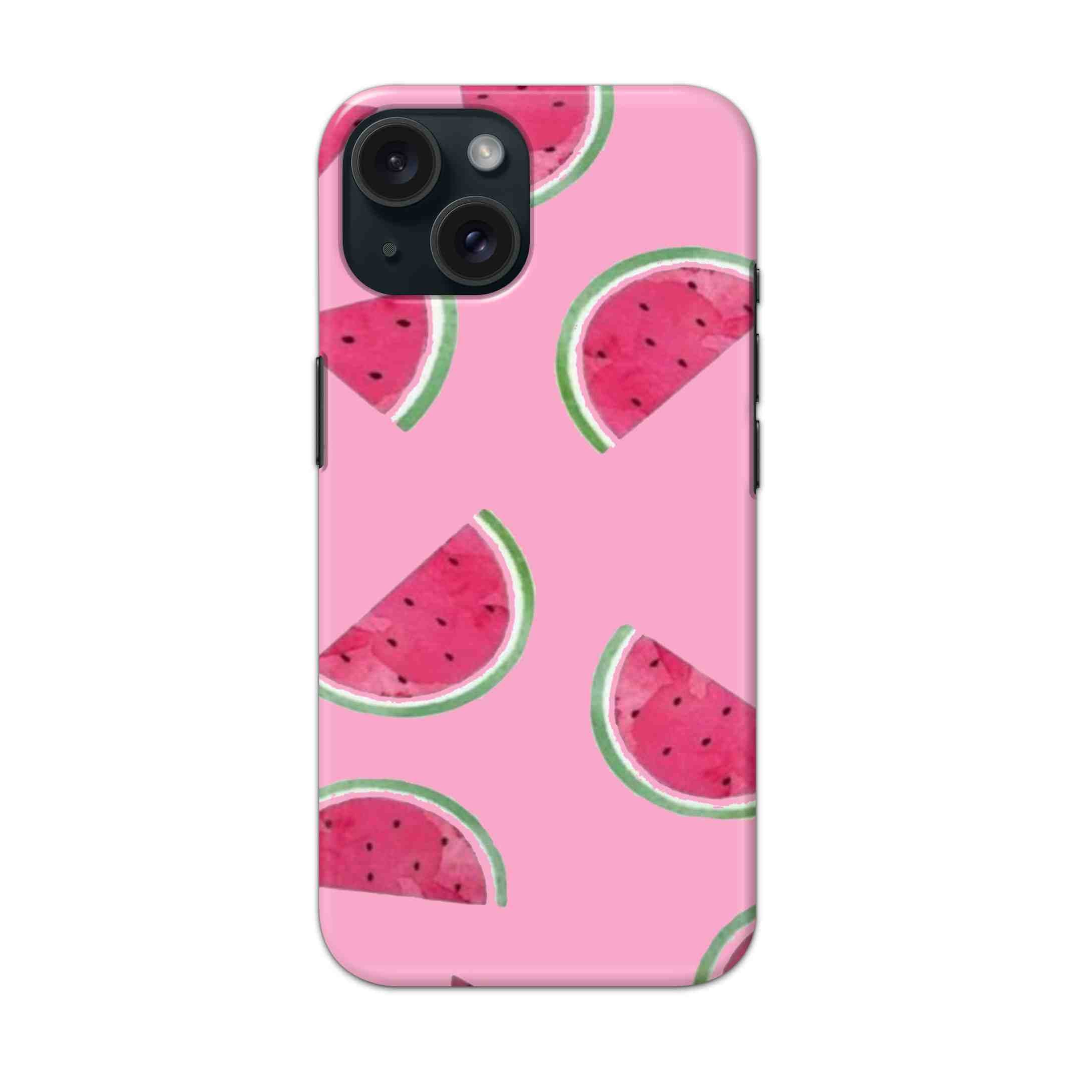 Buy Watermelon Hard Back Mobile Phone Case Cover For Apple iPhone 15 Online