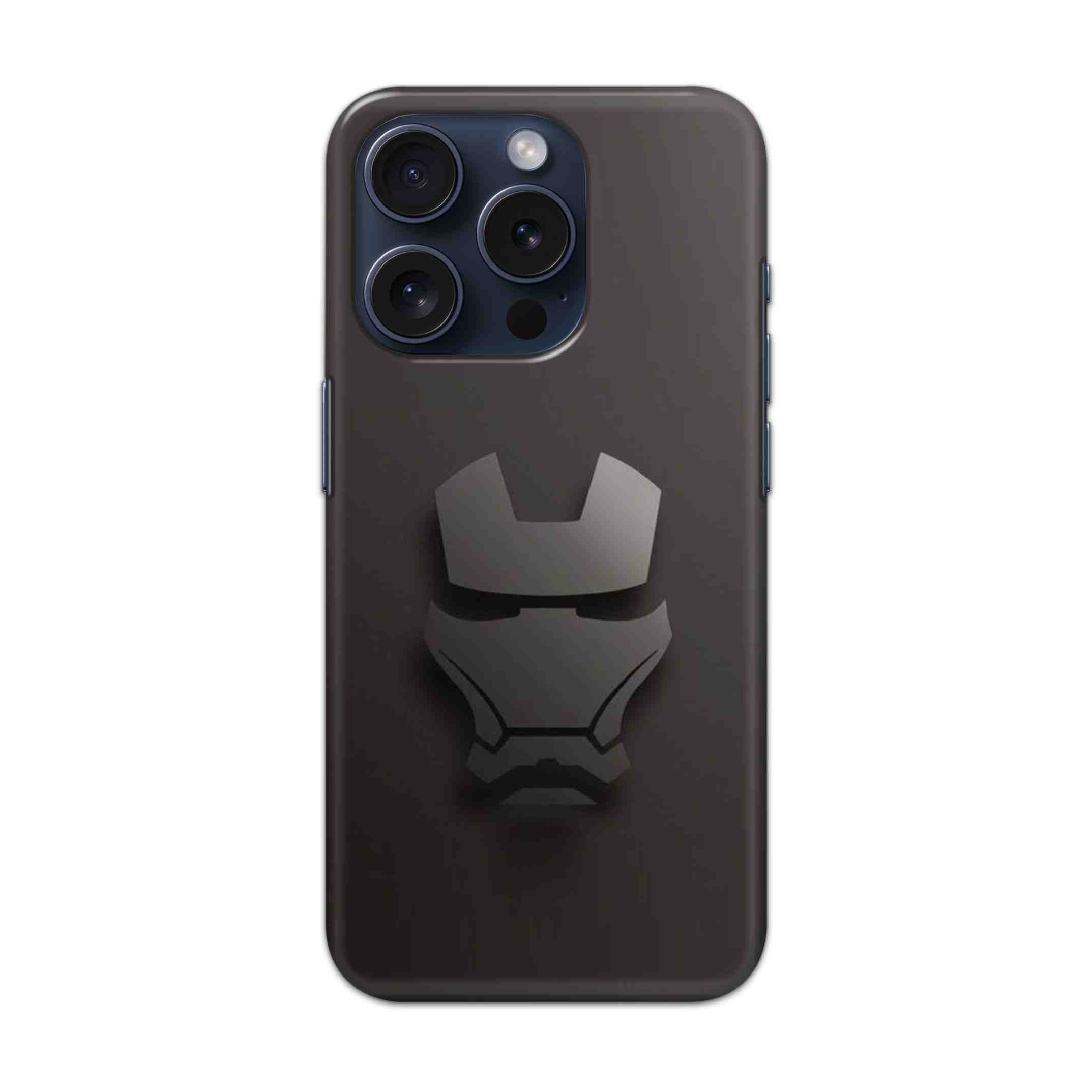 Buy Iron Man Logo Hard Back Mobile Phone Case/Cover For iPhone 15 Pro Online