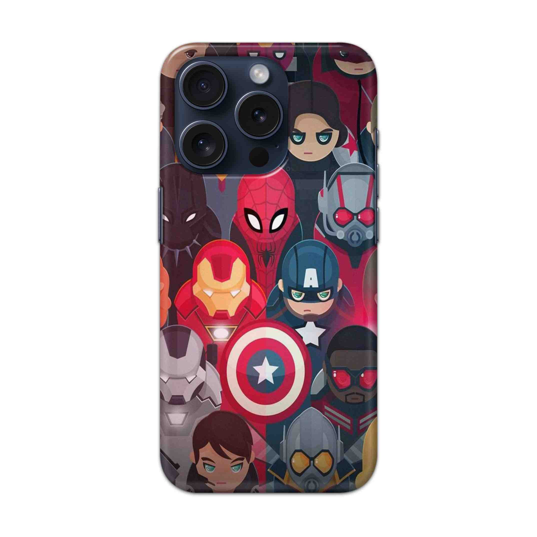 Buy Marvel Mix Hard Back Mobile Phone Case Cover For Apple iPhone 15 Pro Online