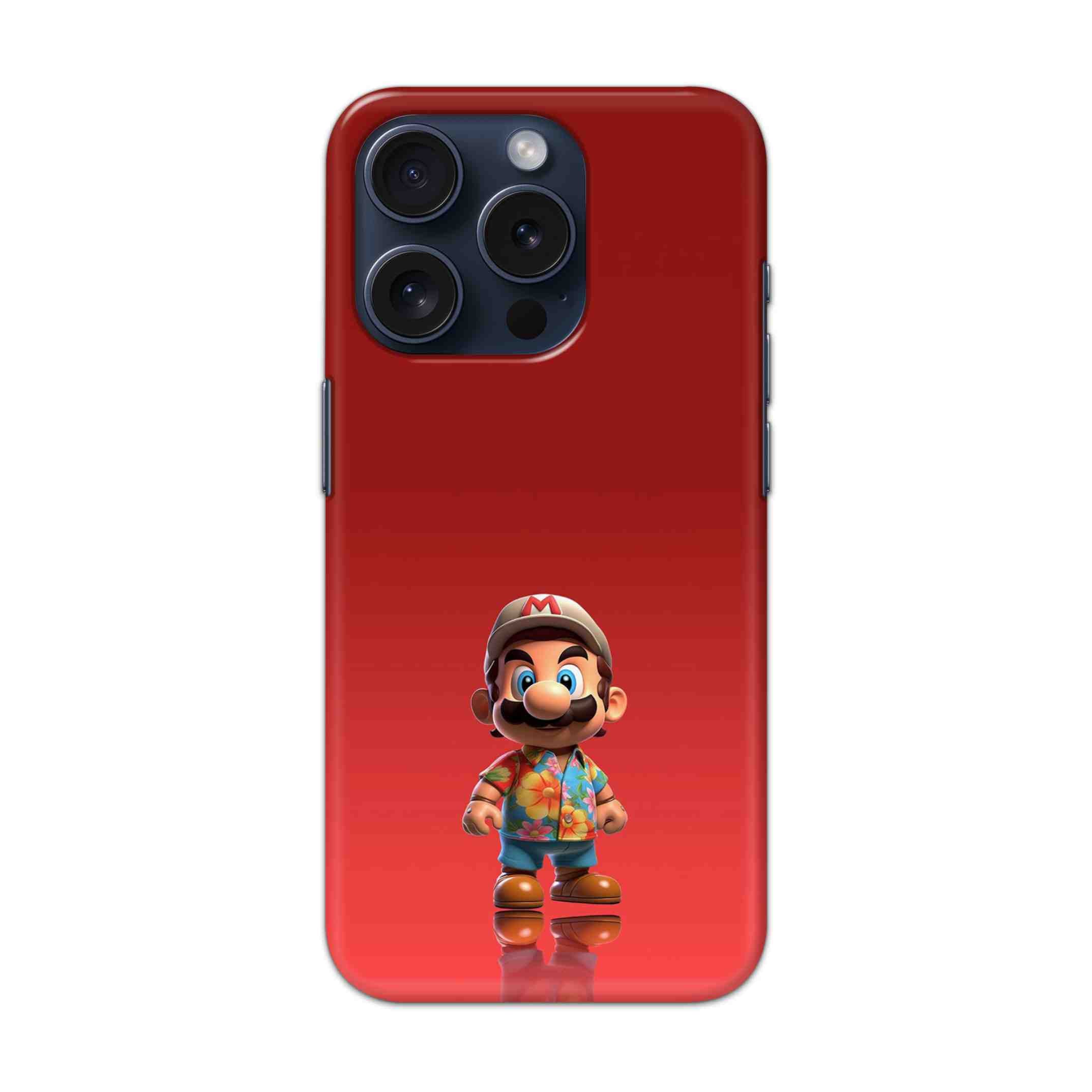 Buy Mario Hard Back Mobile Phone Case/Cover For iPhone 15 Pro Online