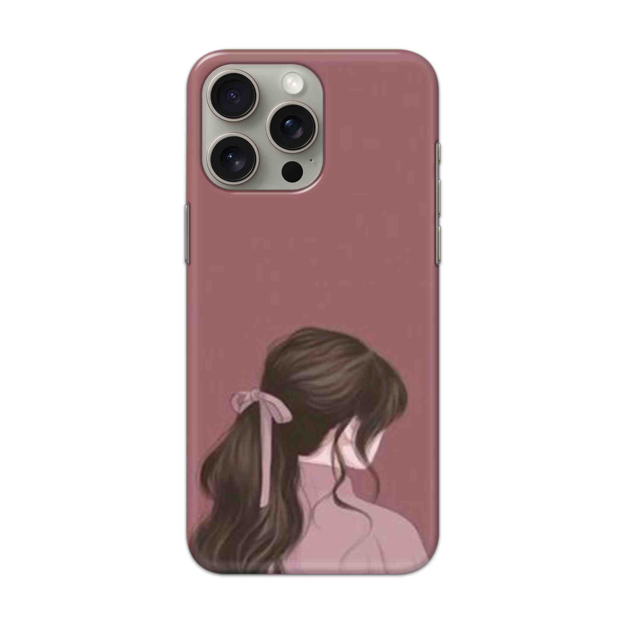 Buy Pink Girl Hard Back Mobile Phone Case Cover For Apple iPhone 15 Pro Max Online