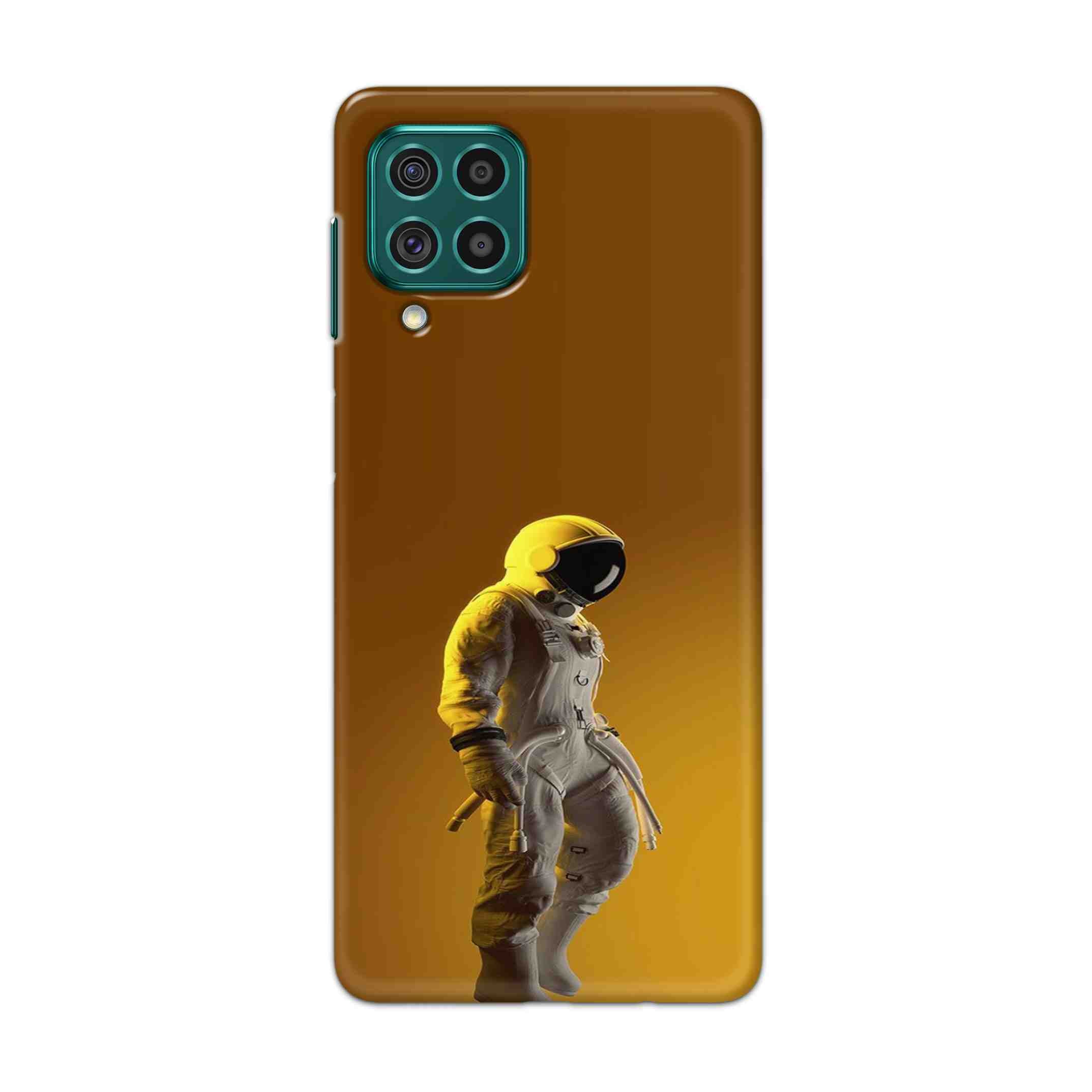 Buy Yellow Astronaut Hard Back Mobile Phone Case Cover For Galaxy F62 Online