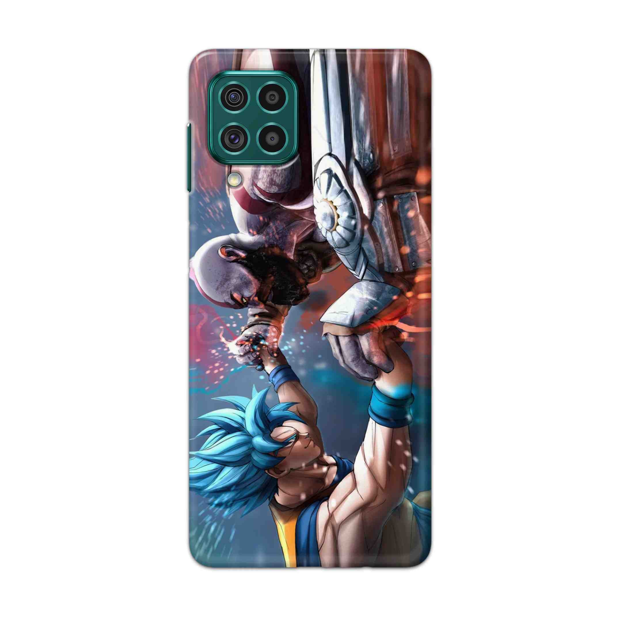Buy Goku Vs Kratos Hard Back Mobile Phone Case Cover For Galaxy F62 Online
