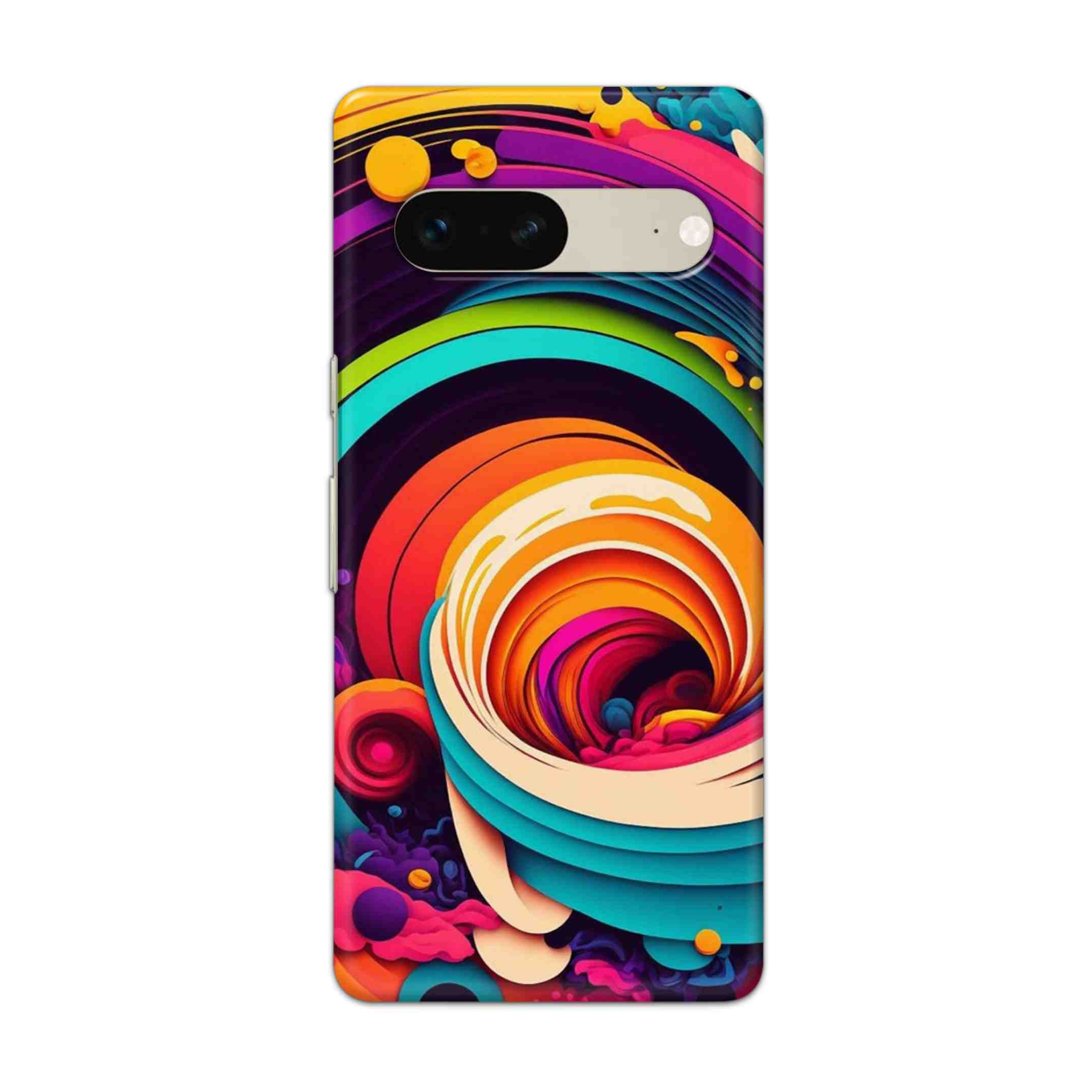 Buy Colour Circle Hard Back Mobile Phone Case Cover For Google Pixel 7 Online