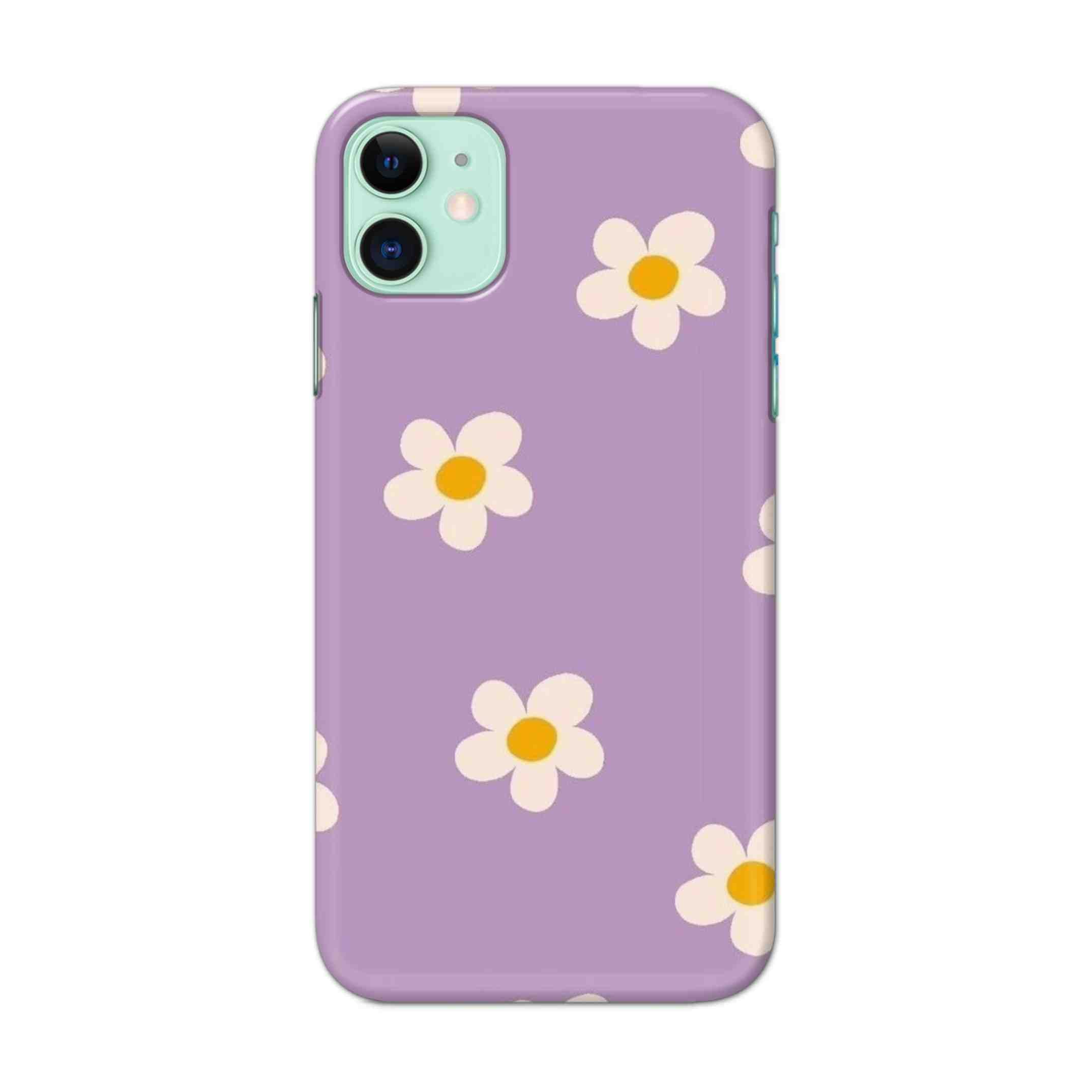 Buy Purple Flower Hard Back Mobile Phone Case Cover For iPhone 11 Online