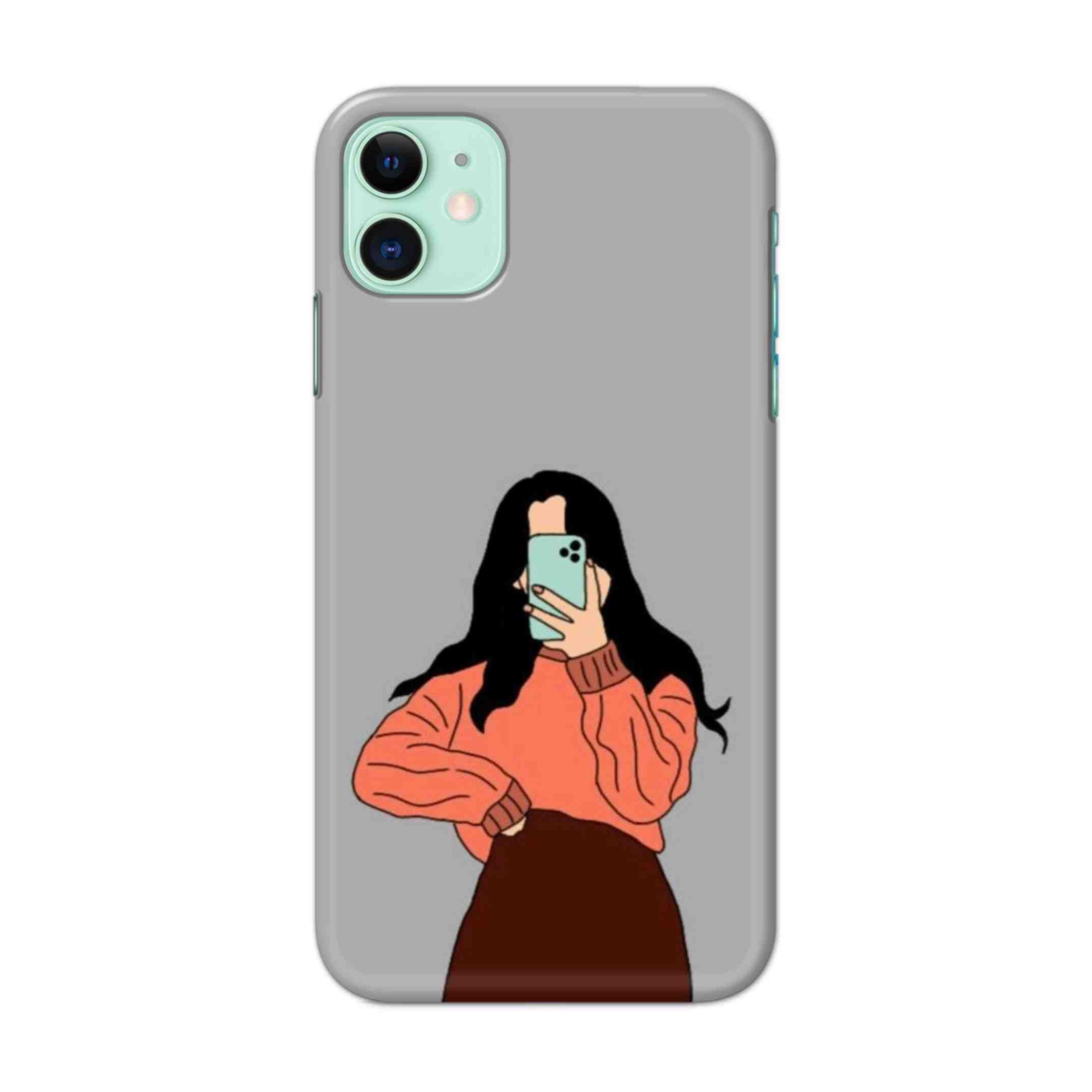 Buy Orange Girl Hard Back Mobile Phone Case Cover For iPhone 11 Online