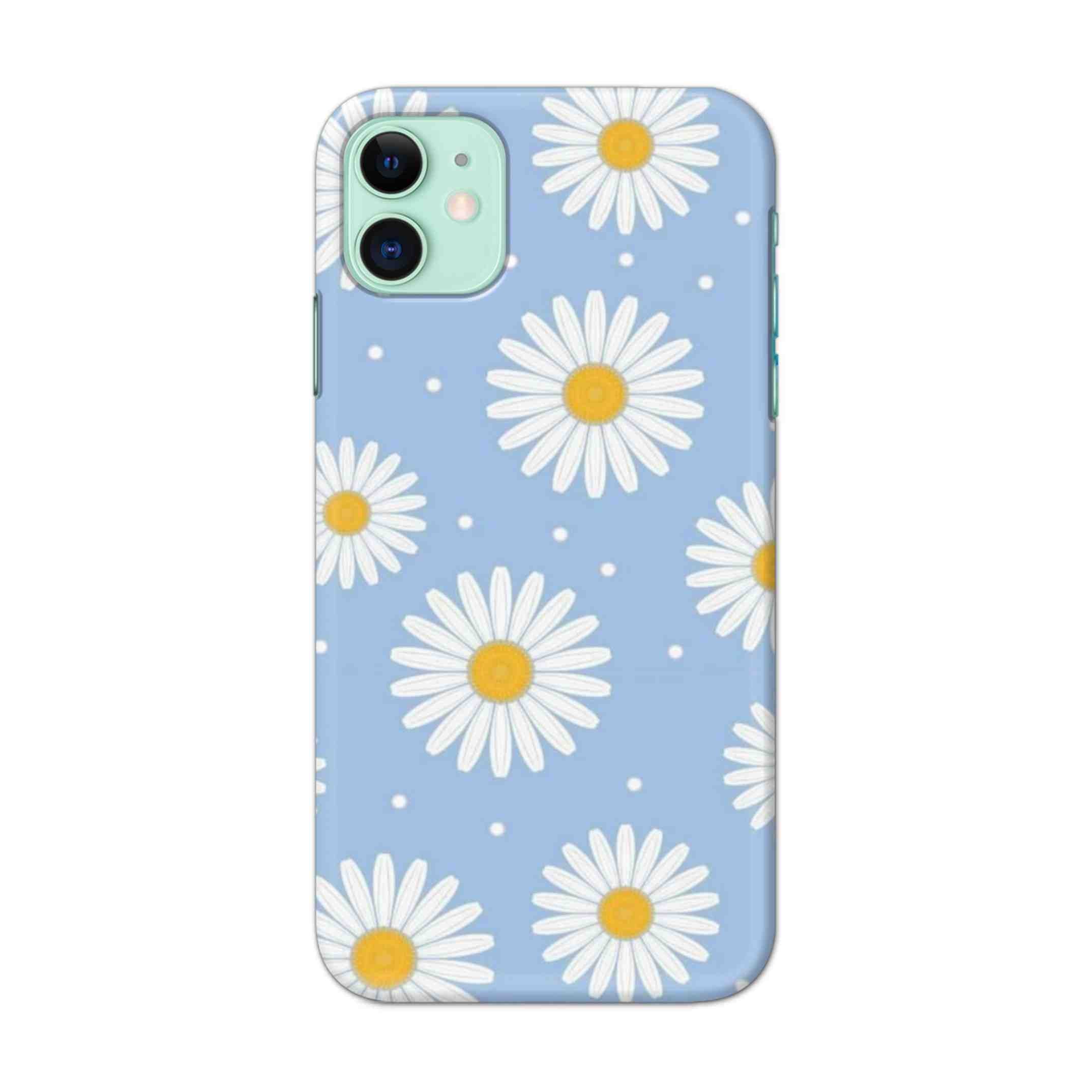 Buy White Sunflower Hard Back Mobile Phone Case Cover For iPhone 11 Online