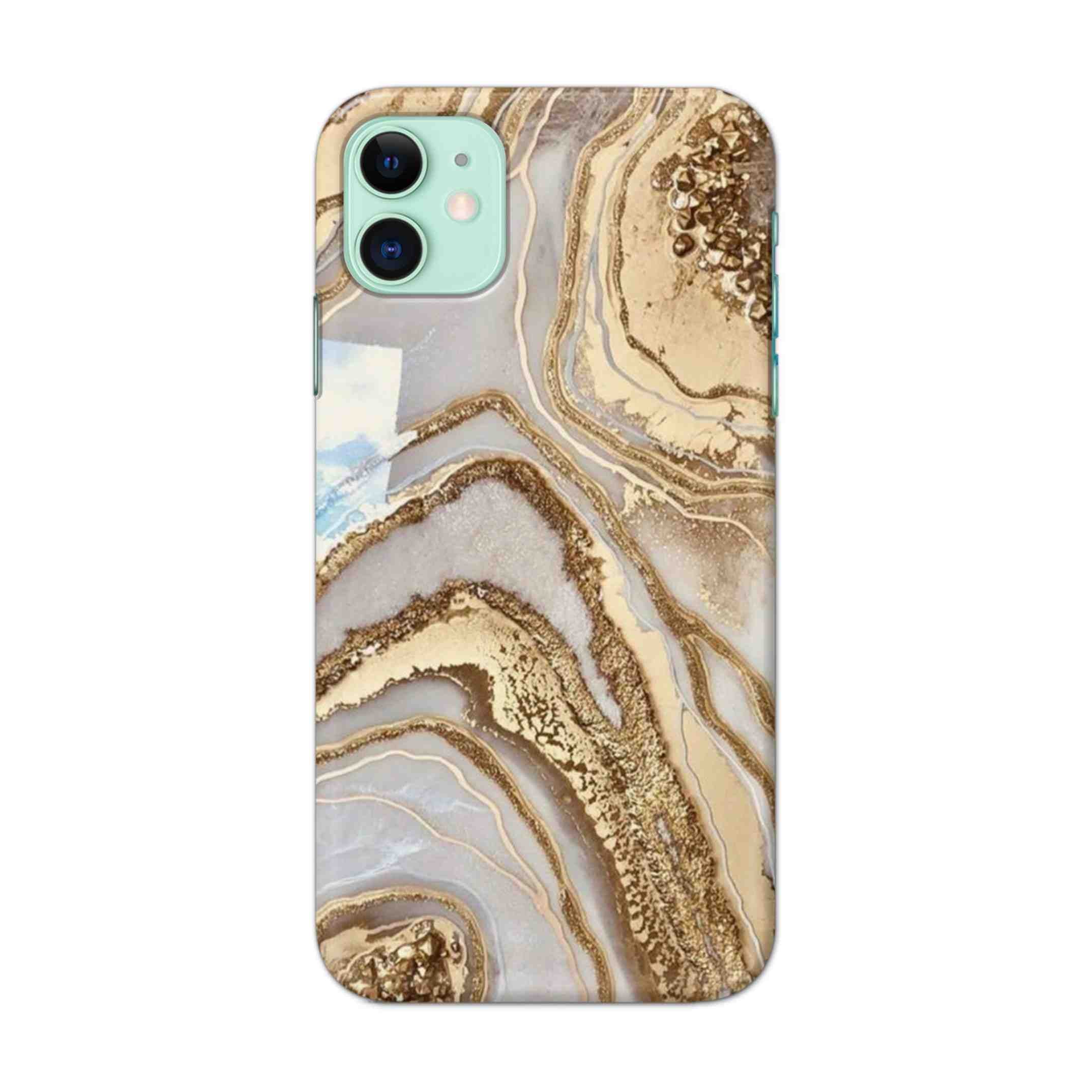 Buy Golden Texture Hard Back Mobile Phone Case Cover For iPhone 11 Online