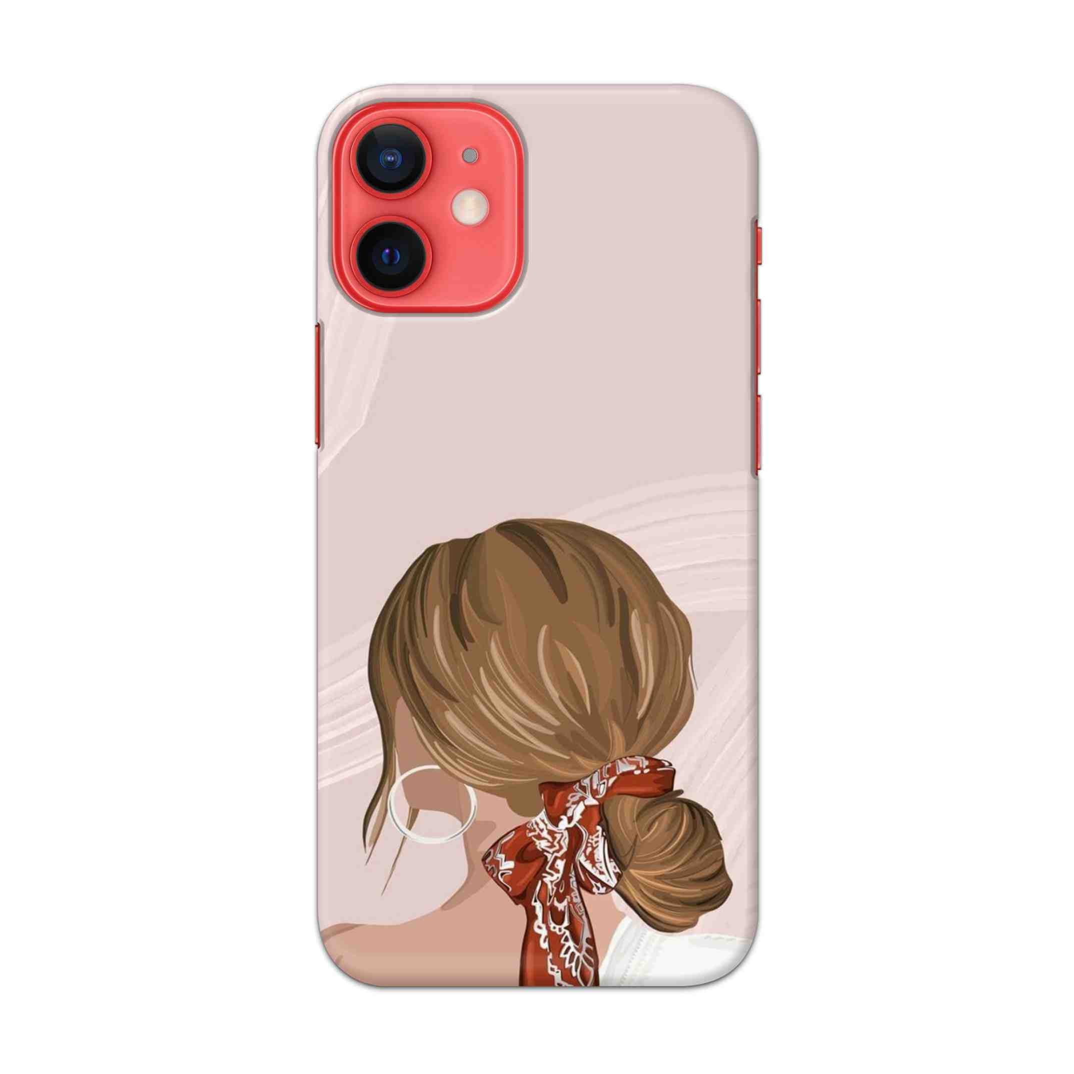 Buy Girl With Red Scaff Hard Back Mobile Phone Case Cover For Apple iPhone 12 Online
