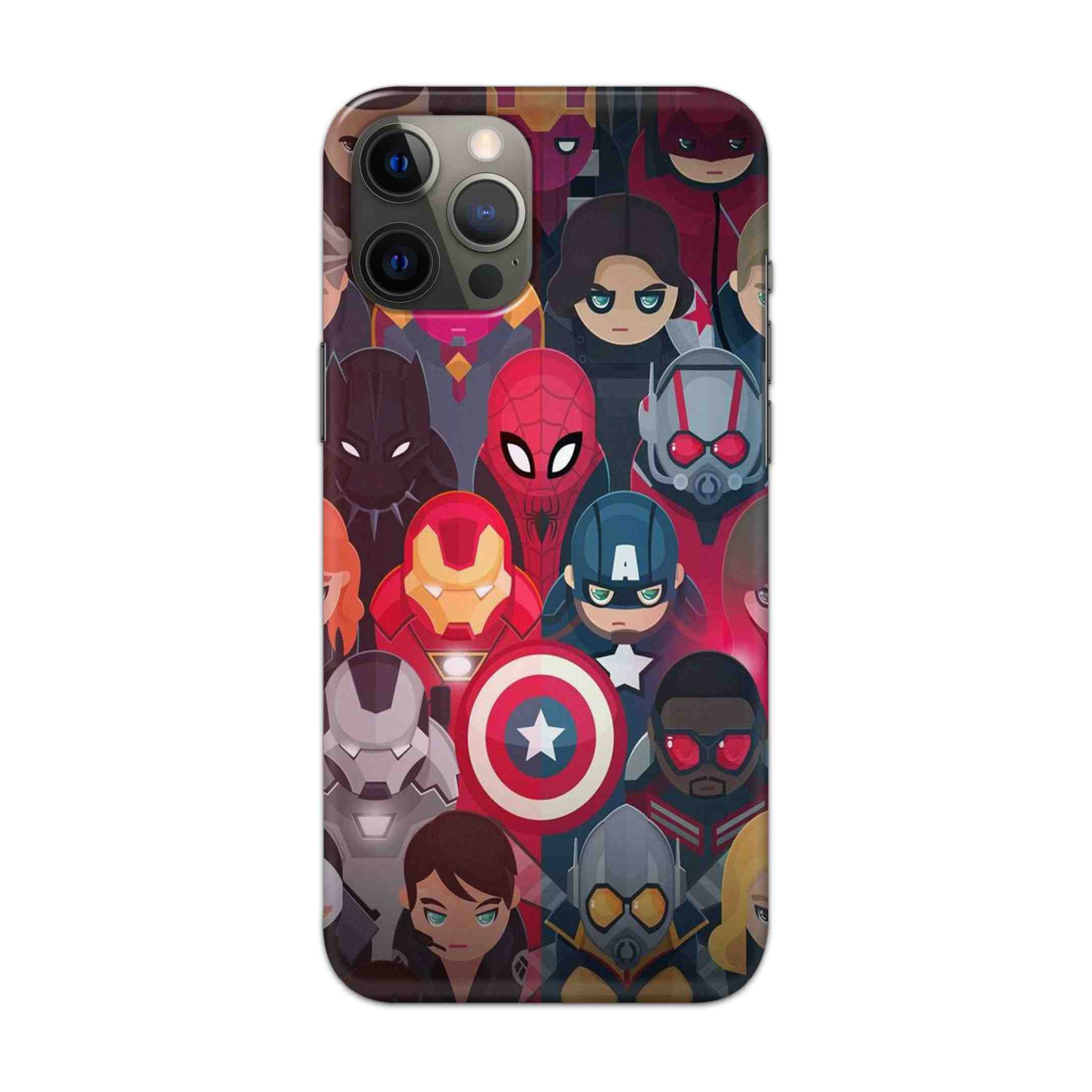 Buy Marvel Mix Hard Back Mobile Phone Case Cover For Apple iPhone 12 pro Online