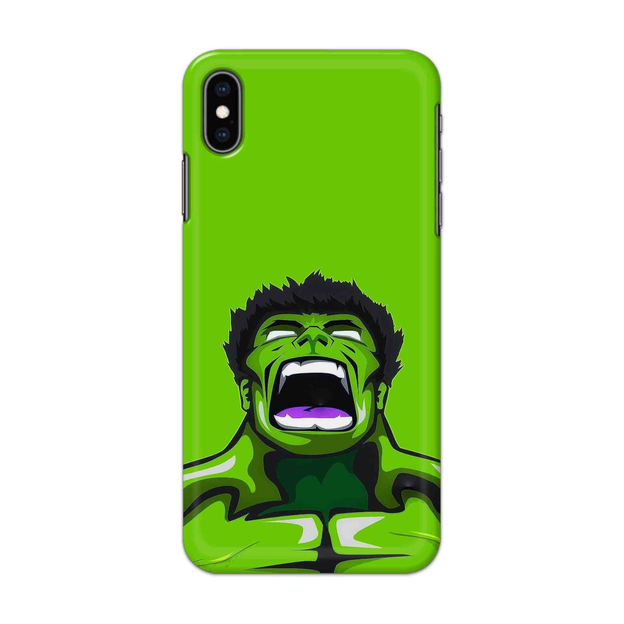 Buy Green Hulk Hard Back Mobile Phone Case/Cover For iPhone XS MAX Online