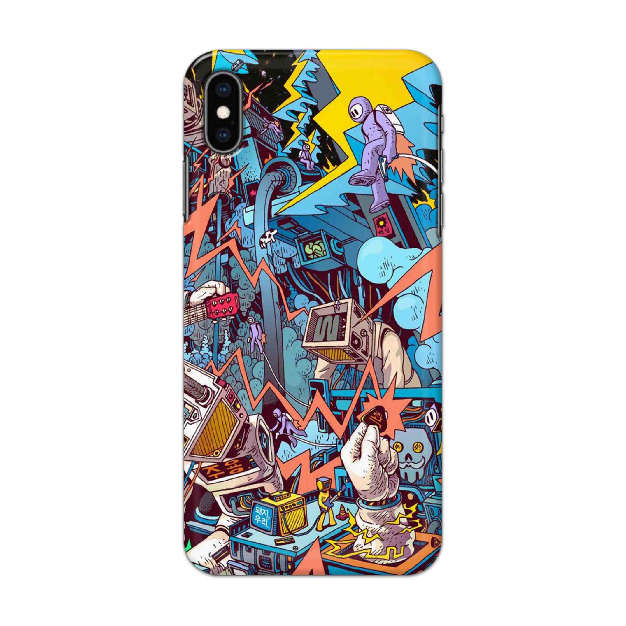 Buy Ofo Panic Hard Back Mobile Phone Case/Cover For iPhone XS MAX Online