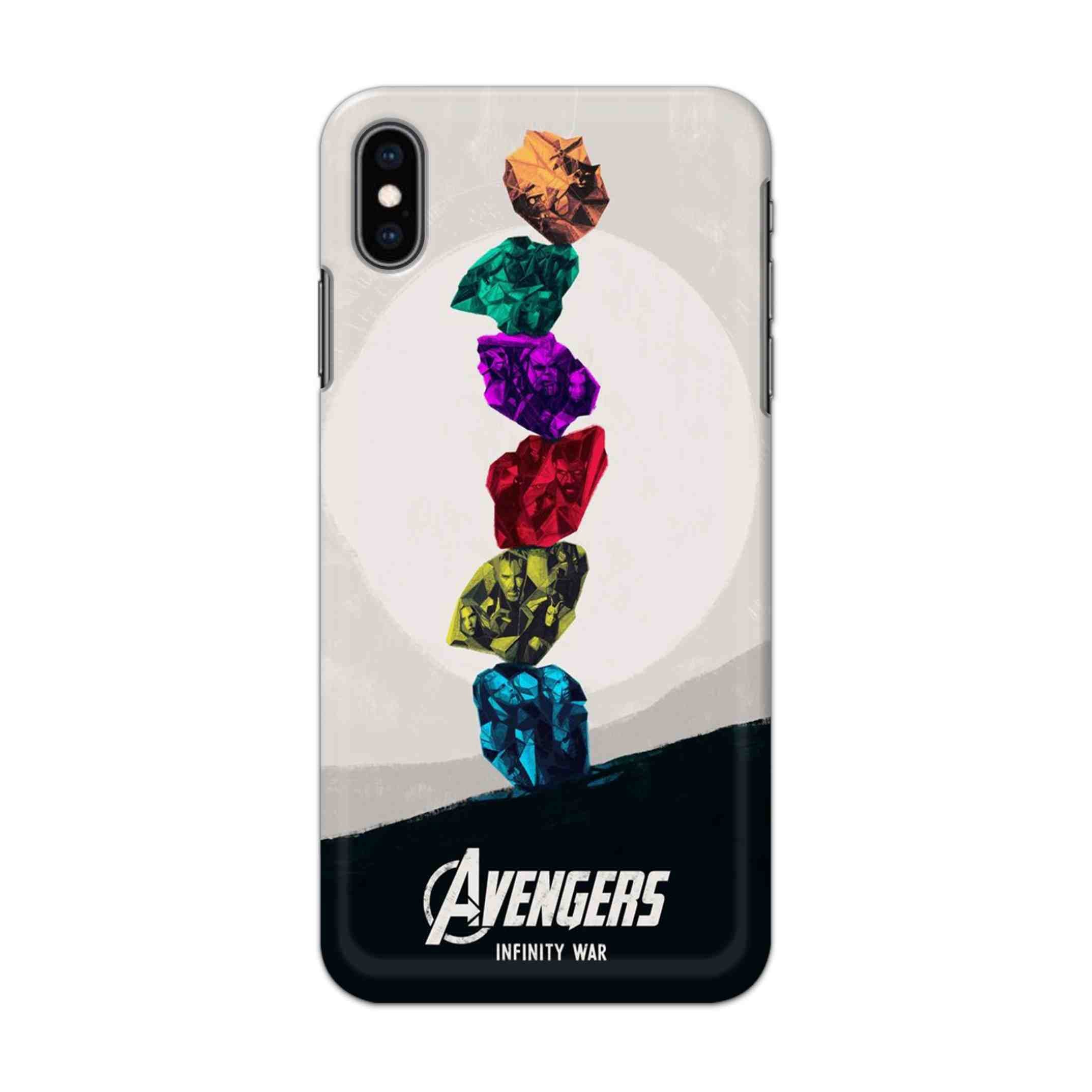 Buy Avengers Stone Hard Back Mobile Phone Case/Cover For iPhone XS MAX Online