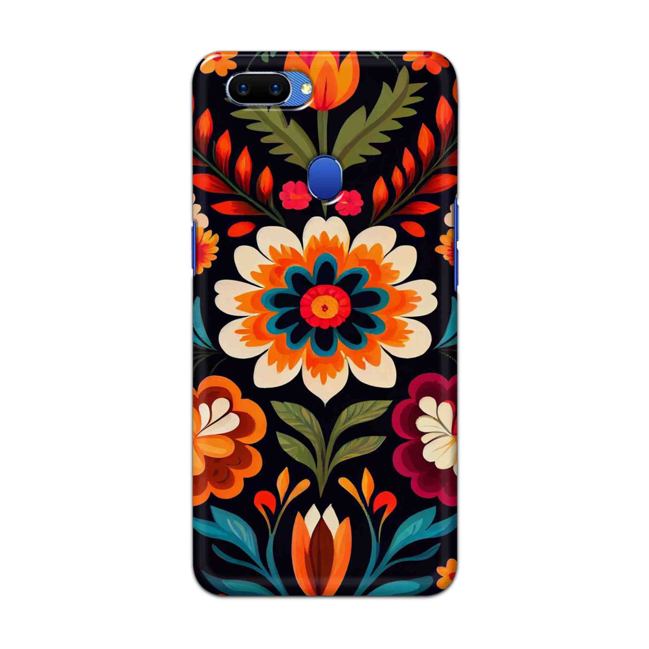 Buy Flower Hard Back Mobile Phone Case Cover For Oppo A5 Online