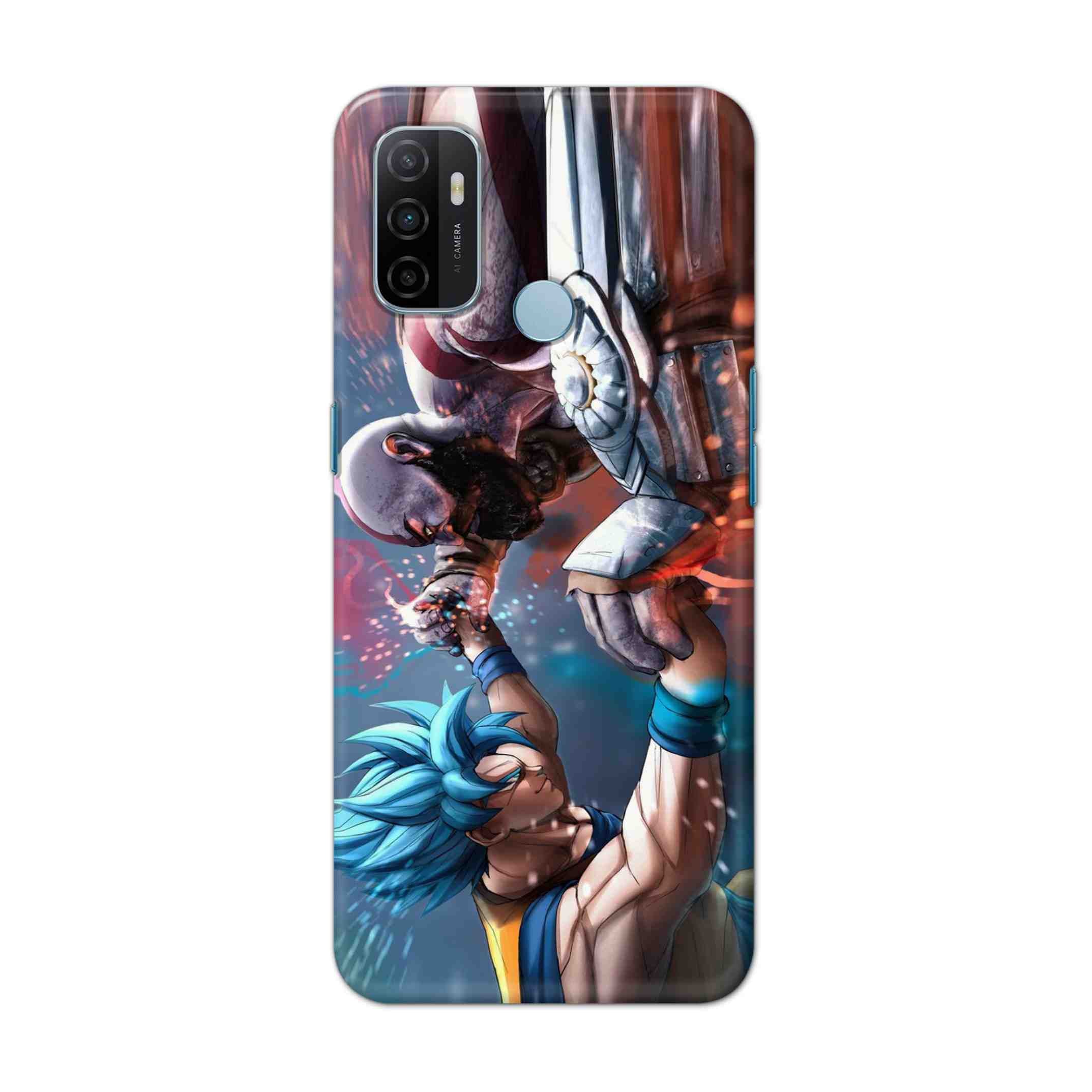 Buy Goku Vs Kratos Hard Back Mobile Phone Case Cover For OPPO A53 (2020) Online