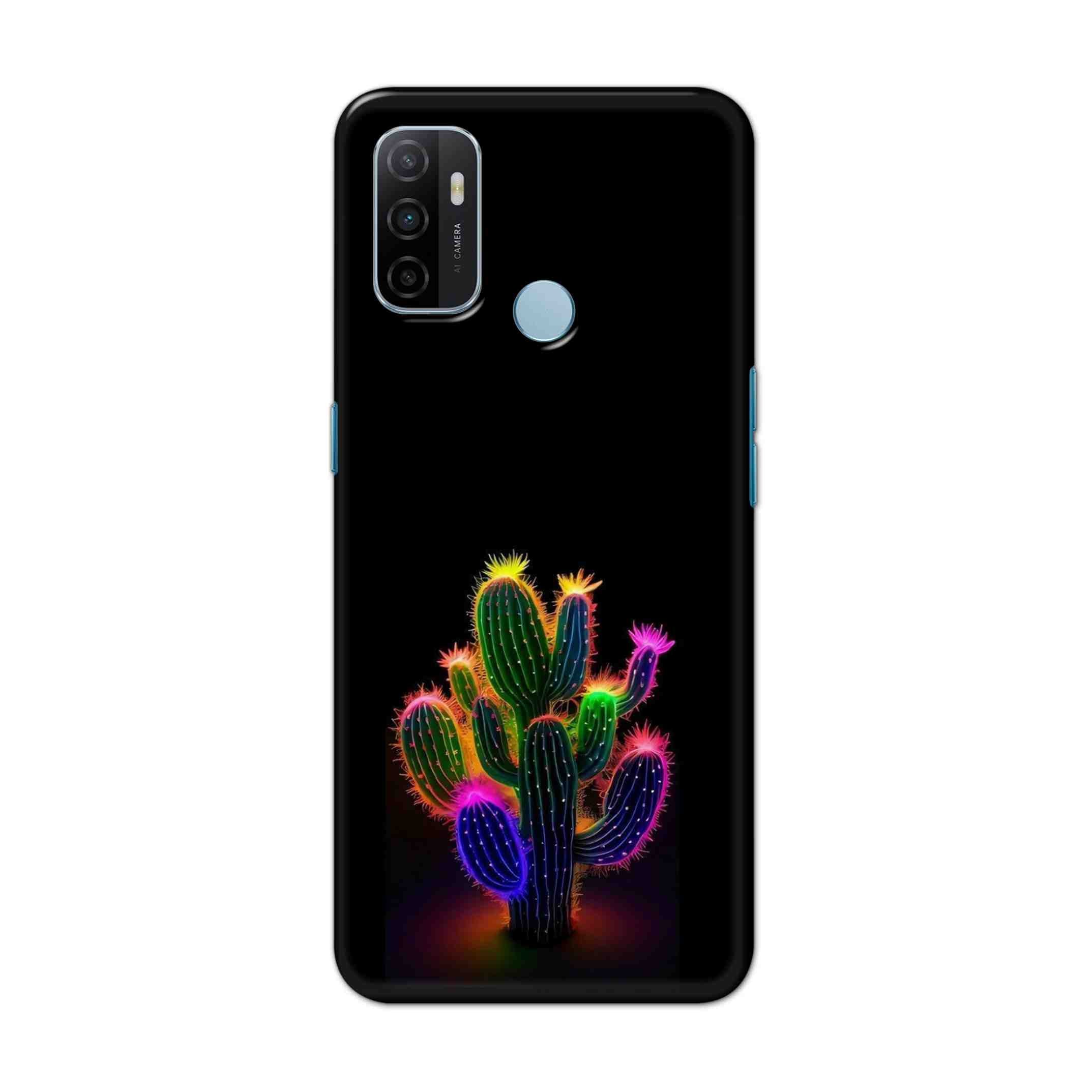 Buy Neon Flower Hard Back Mobile Phone Case Cover For OPPO A53 (2020) Online
