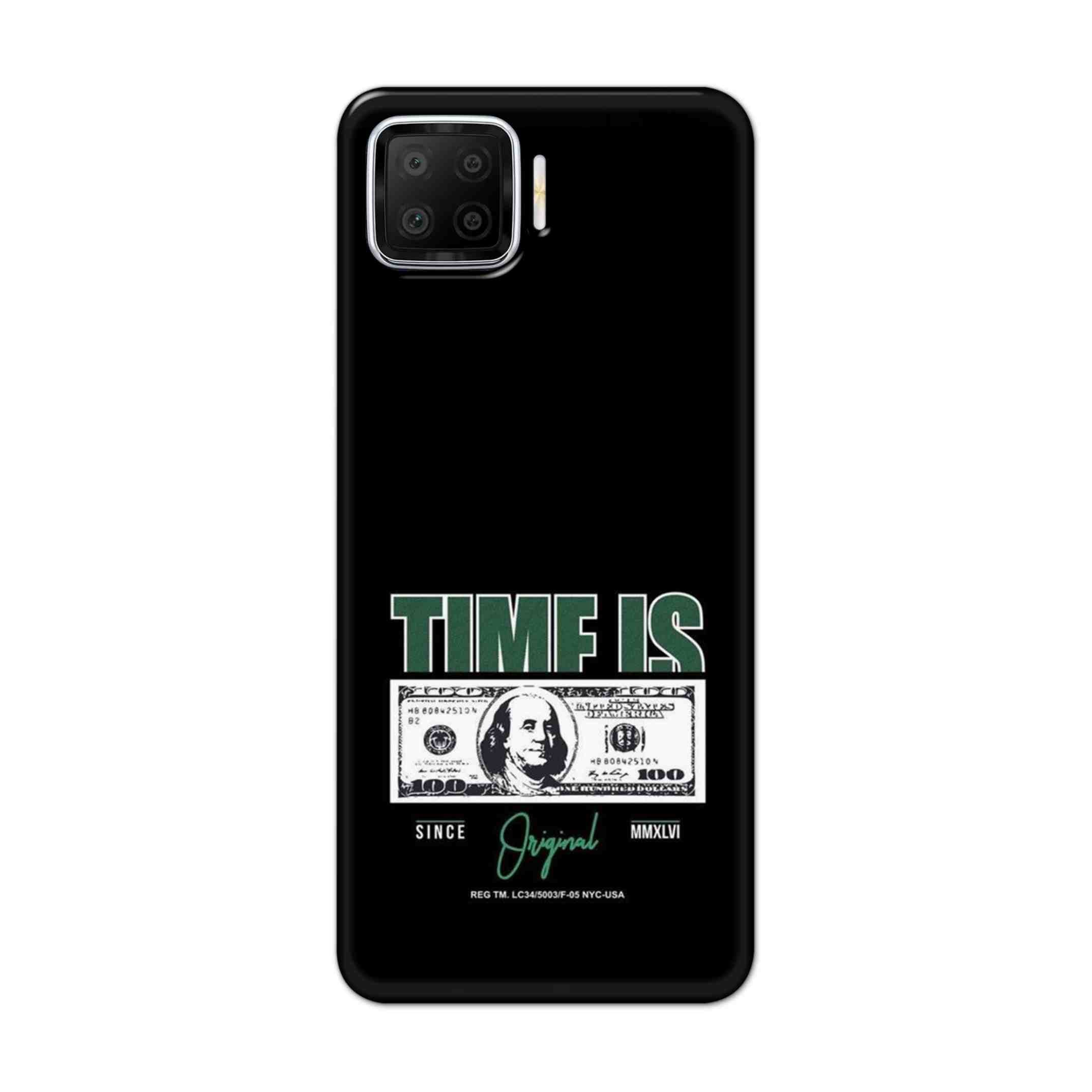 Buy Time Is Money Hard Back Mobile Phone Case Cover For Oppo F17 Online