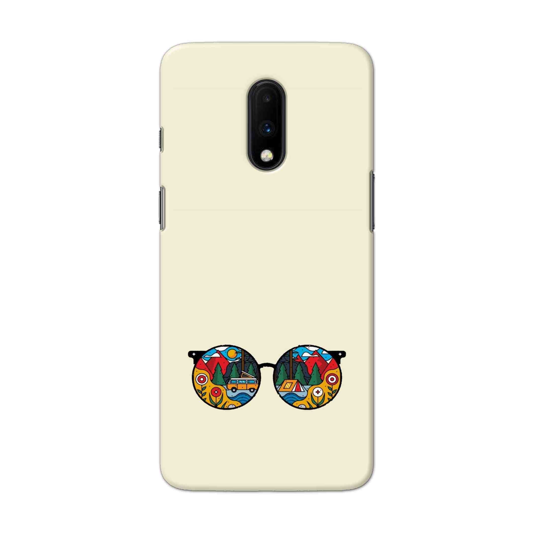 Buy Rainbow Sunglasses Hard Back Mobile Phone Case Cover For OnePlus 7 Online