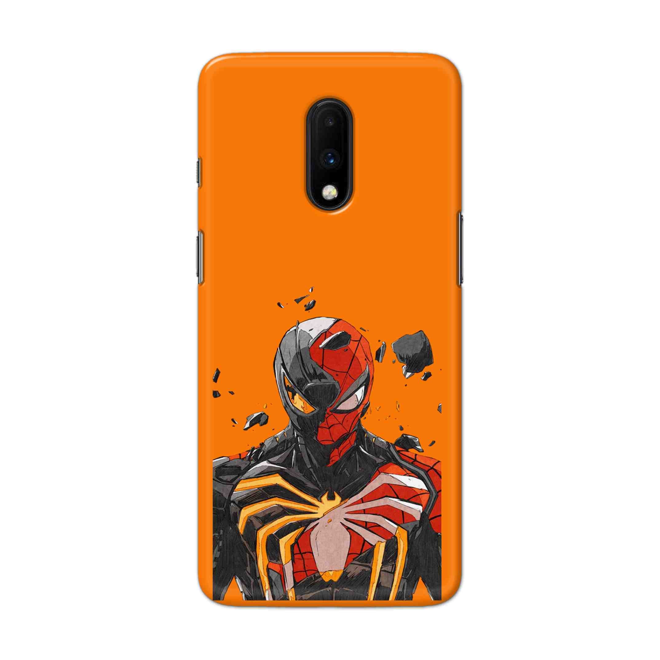 Buy Spiderman With Venom Hard Back Mobile Phone Case Cover For OnePlus 7 Online