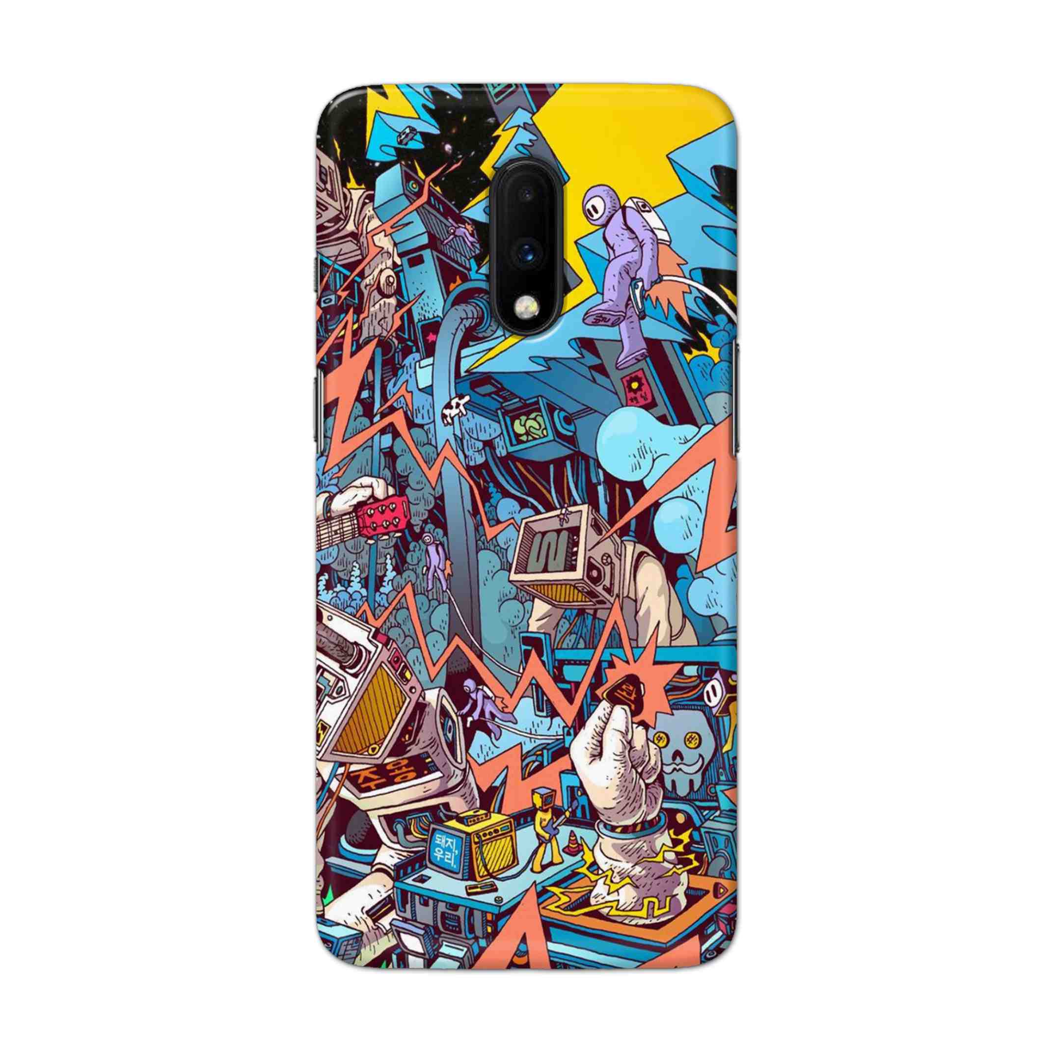Buy Ofo Panic Hard Back Mobile Phone Case Cover For OnePlus 7 Online