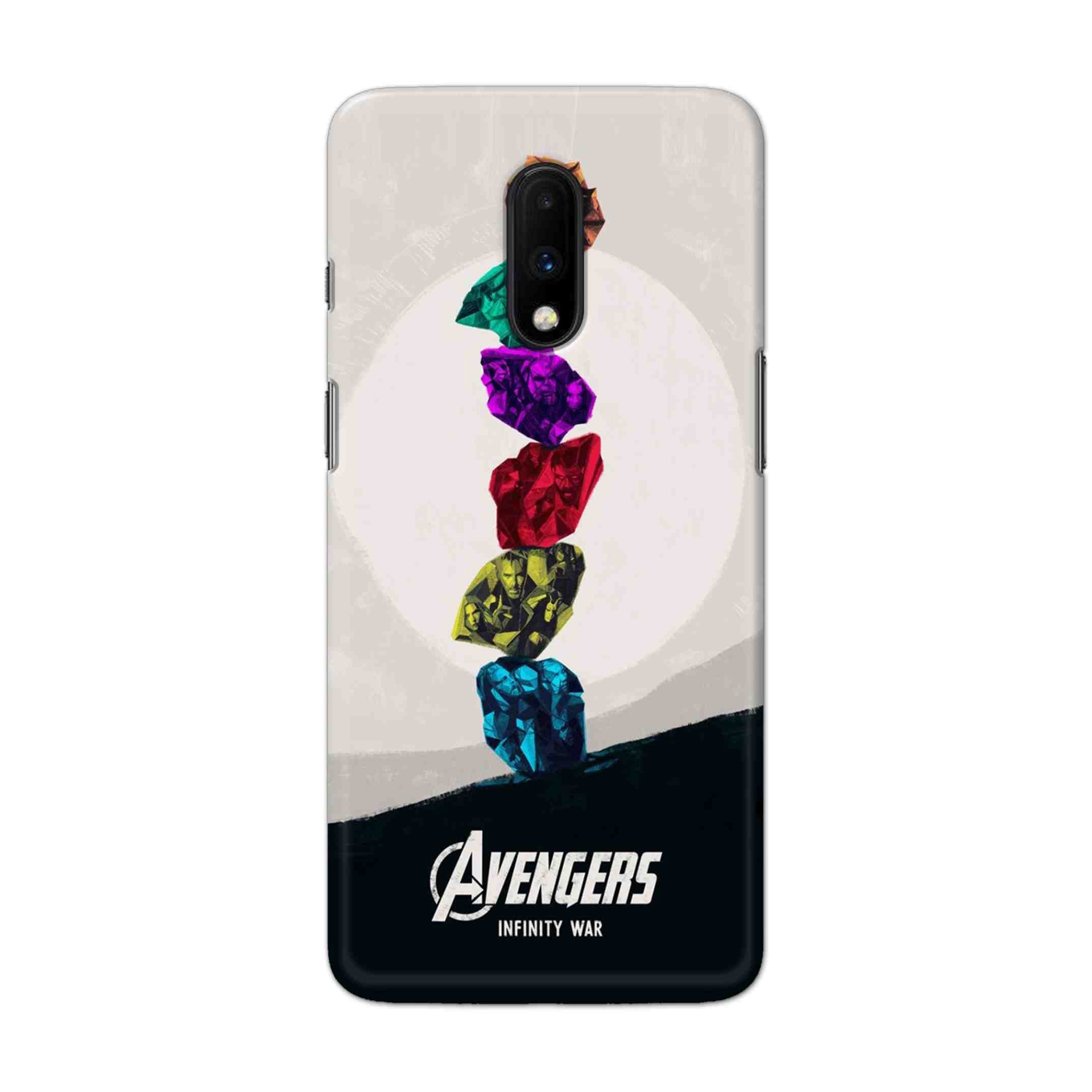 Buy Avengers Stone Hard Back Mobile Phone Case Cover For OnePlus 7 Online