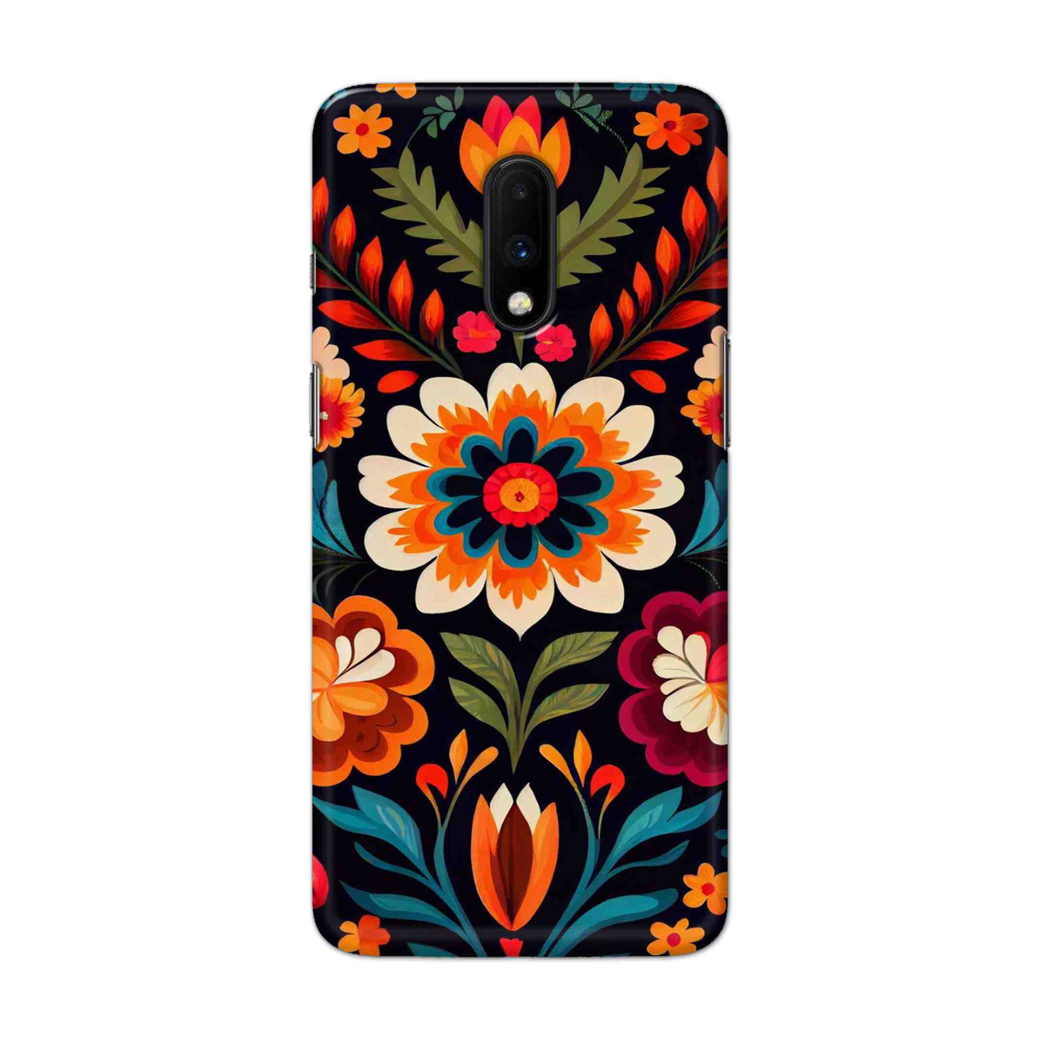 Buy Flower Hard Back Mobile Phone Case Cover For OnePlus 7 Online
