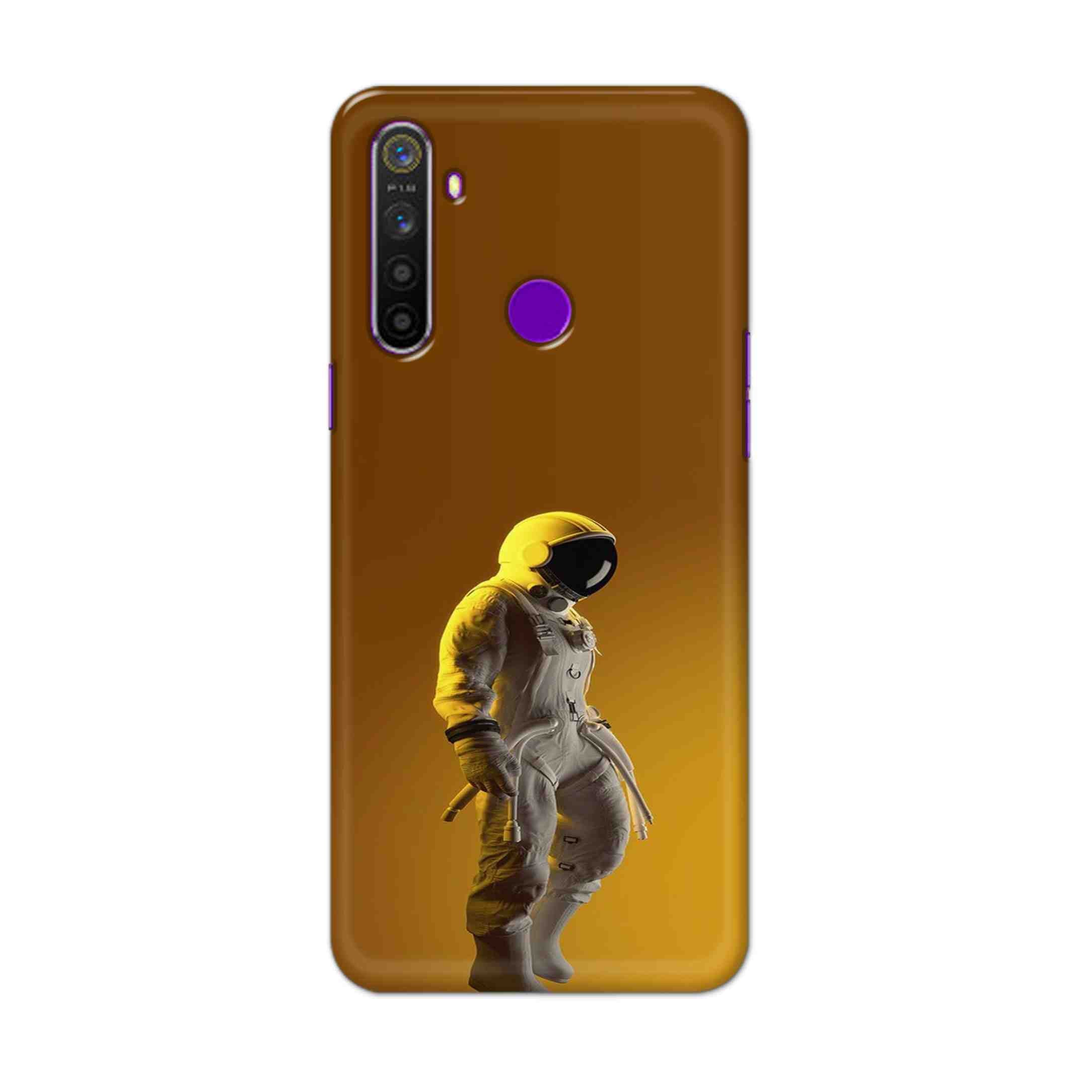 Buy Yellow Astronaut Hard Back Mobile Phone Case Cover For Realme 5 Online
