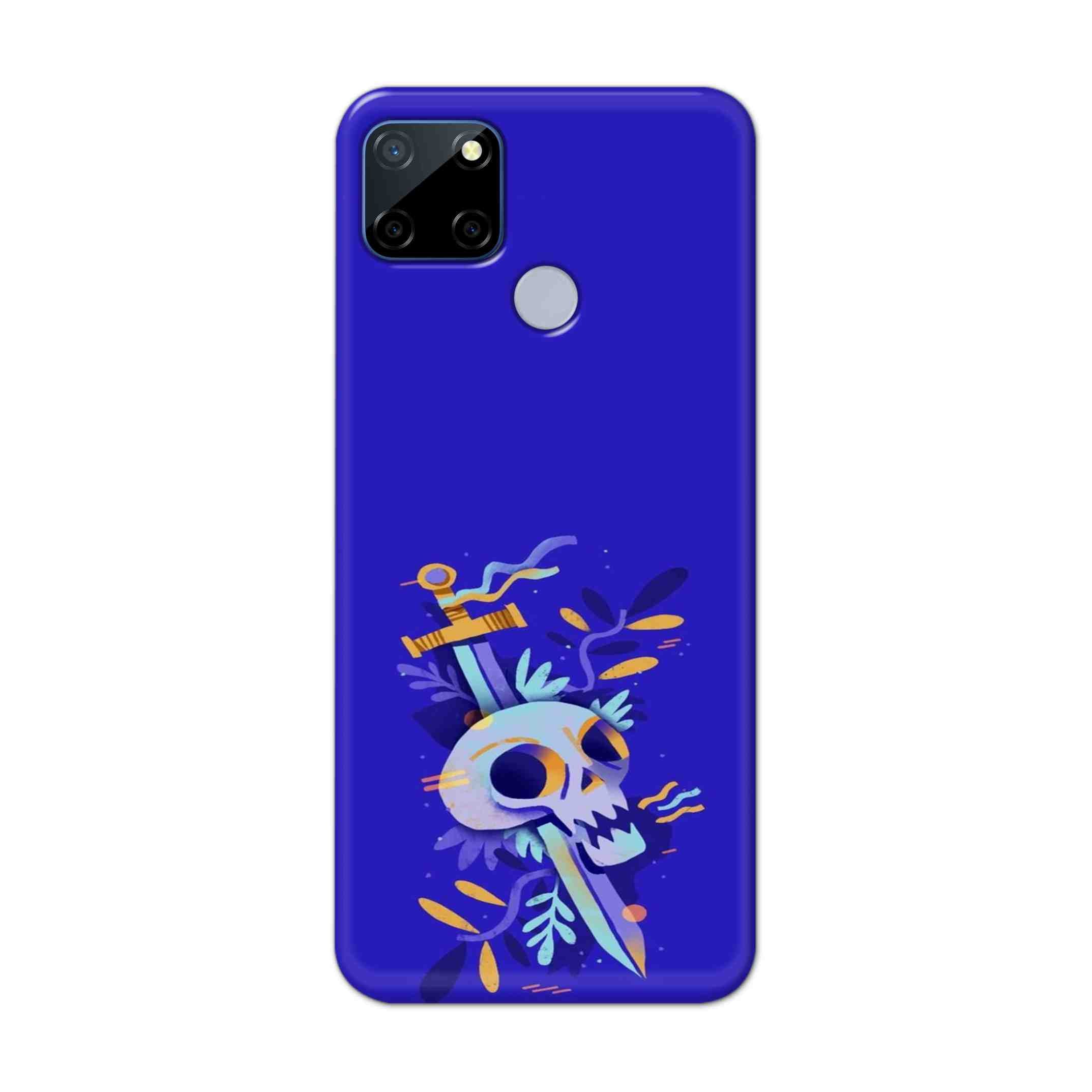 Buy Blue Skull Hard Back Mobile Phone Case Cover For Realme C12 Online