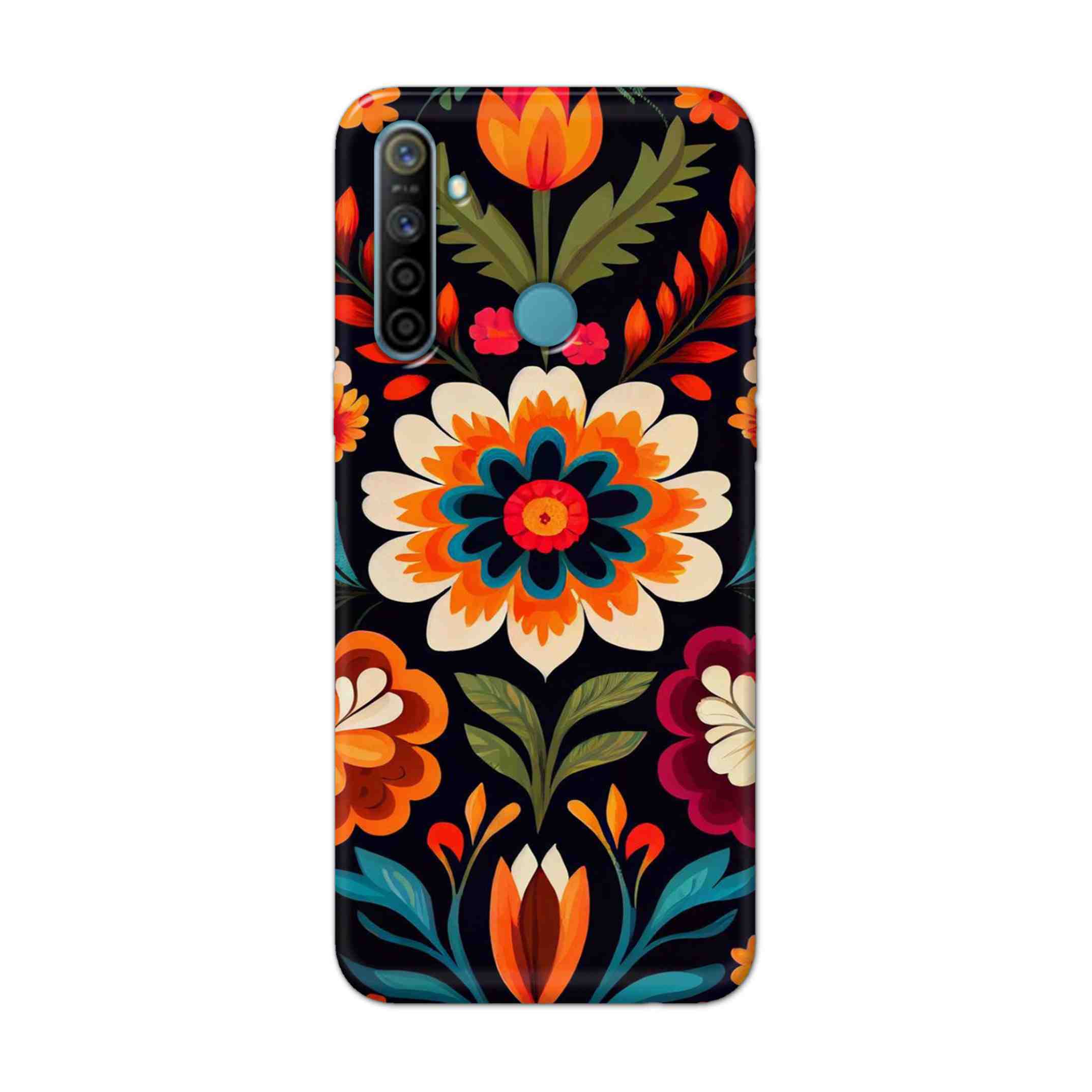 Buy Flower Hard Back Mobile Phone Case Cover For Realme 5i Online
