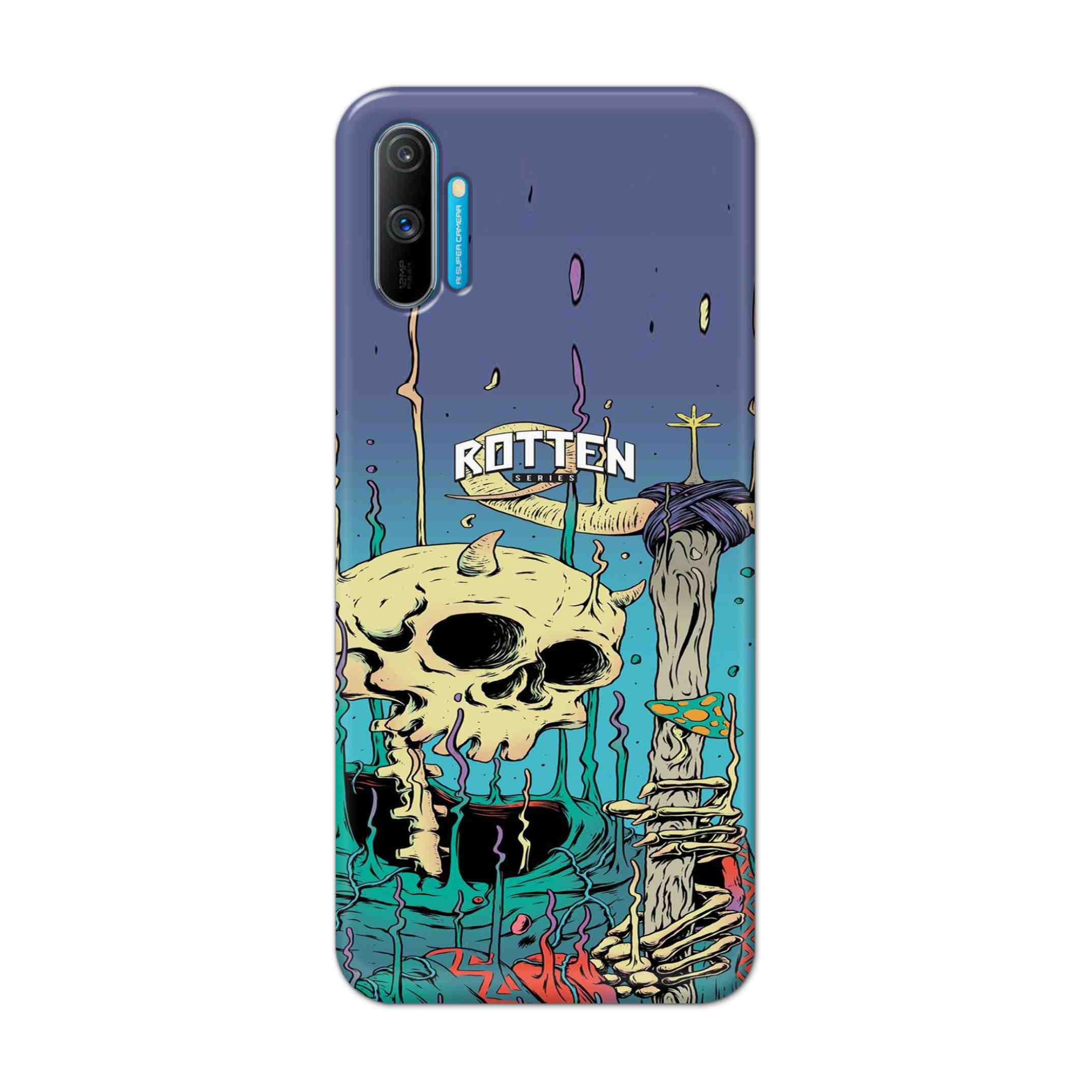 Buy Skull Hard Back Mobile Phone Case Cover For Realme C3 Online