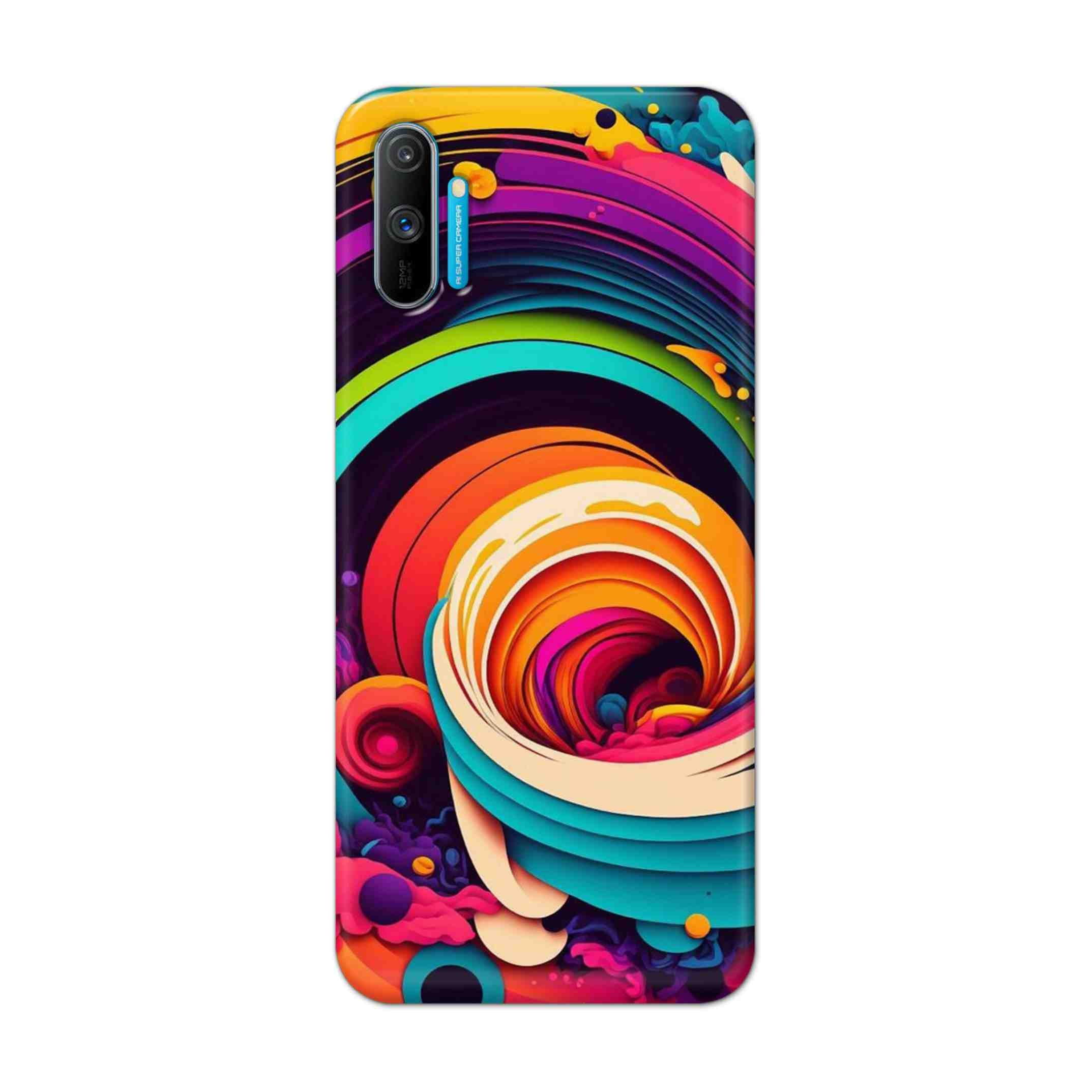 Buy Colour Circle Hard Back Mobile Phone Case Cover For Realme C3 Online