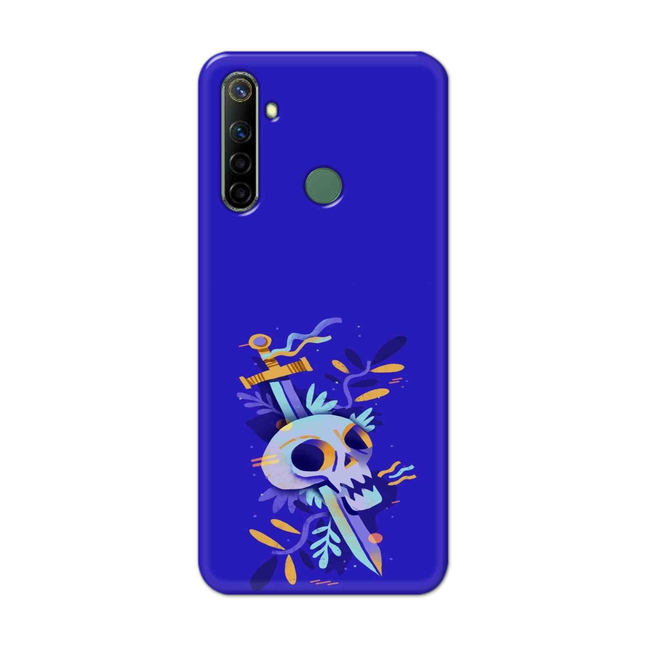 Buy Blue Skull Hard Back Mobile Phone Case Cover For Realme Narzo 10a Online