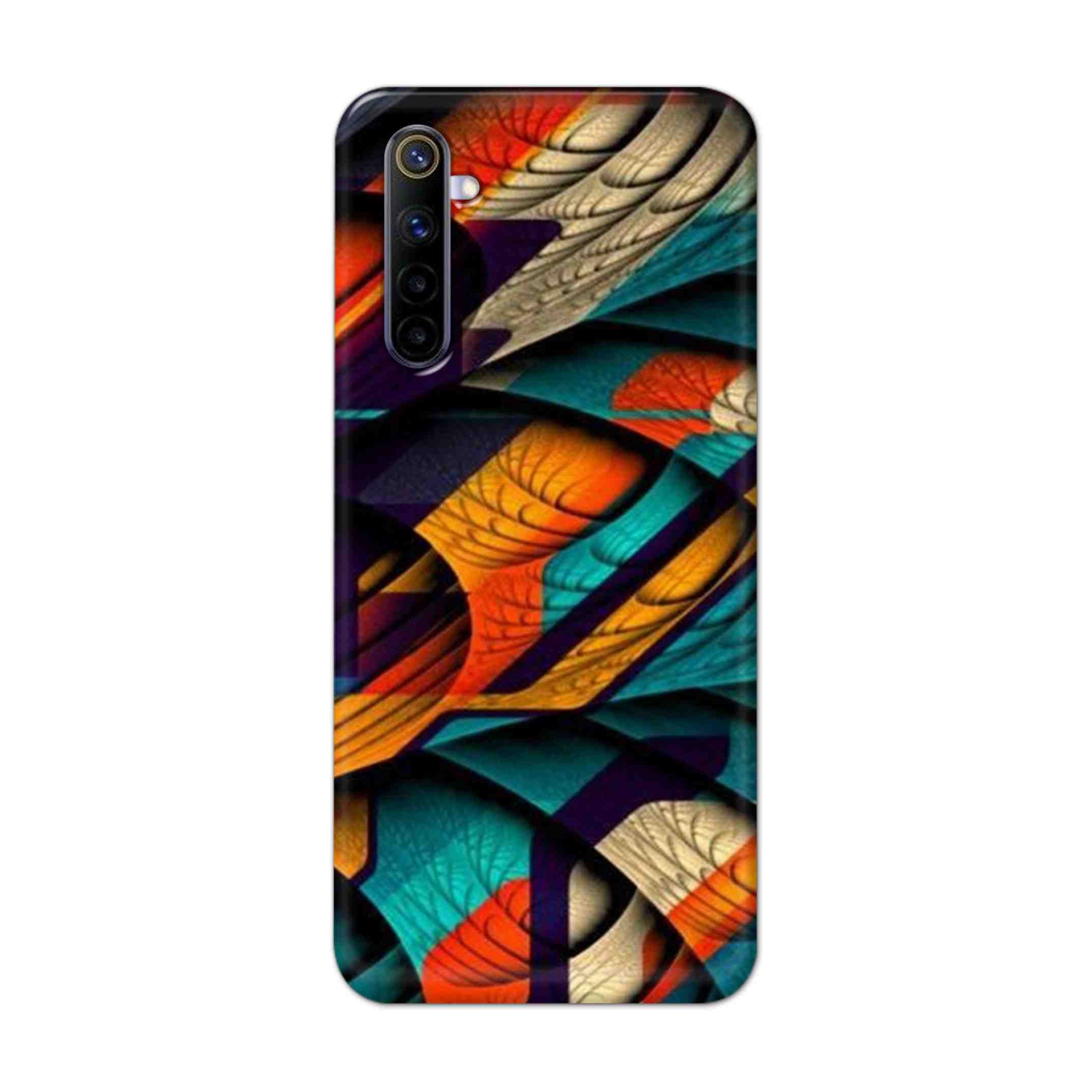 Buy Colour Abstract Hard Back Mobile Phone Case Cover For REALME 6 Online