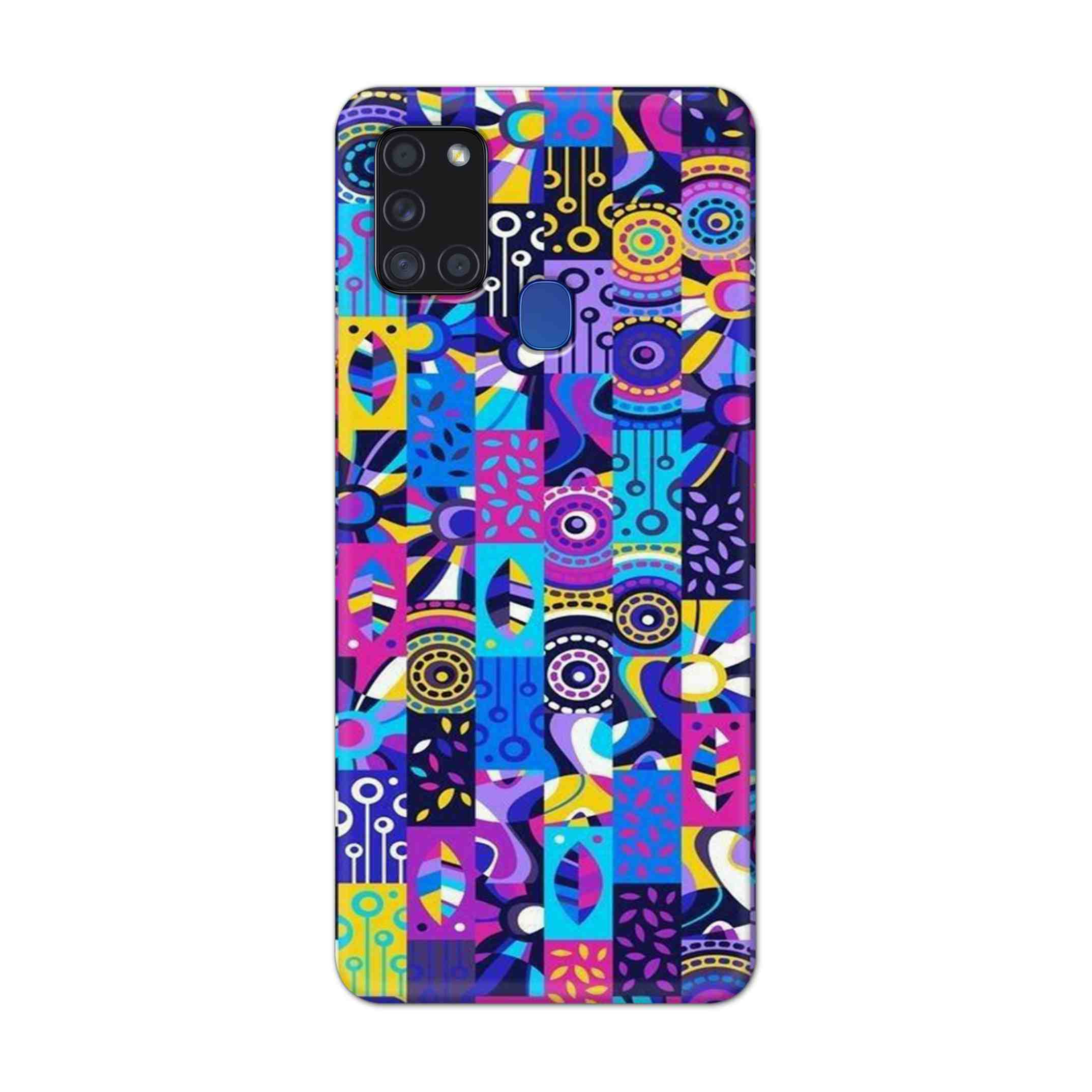 Buy Rainbow Art Hard Back Mobile Phone Case Cover For Samsung Galaxy A21s Online