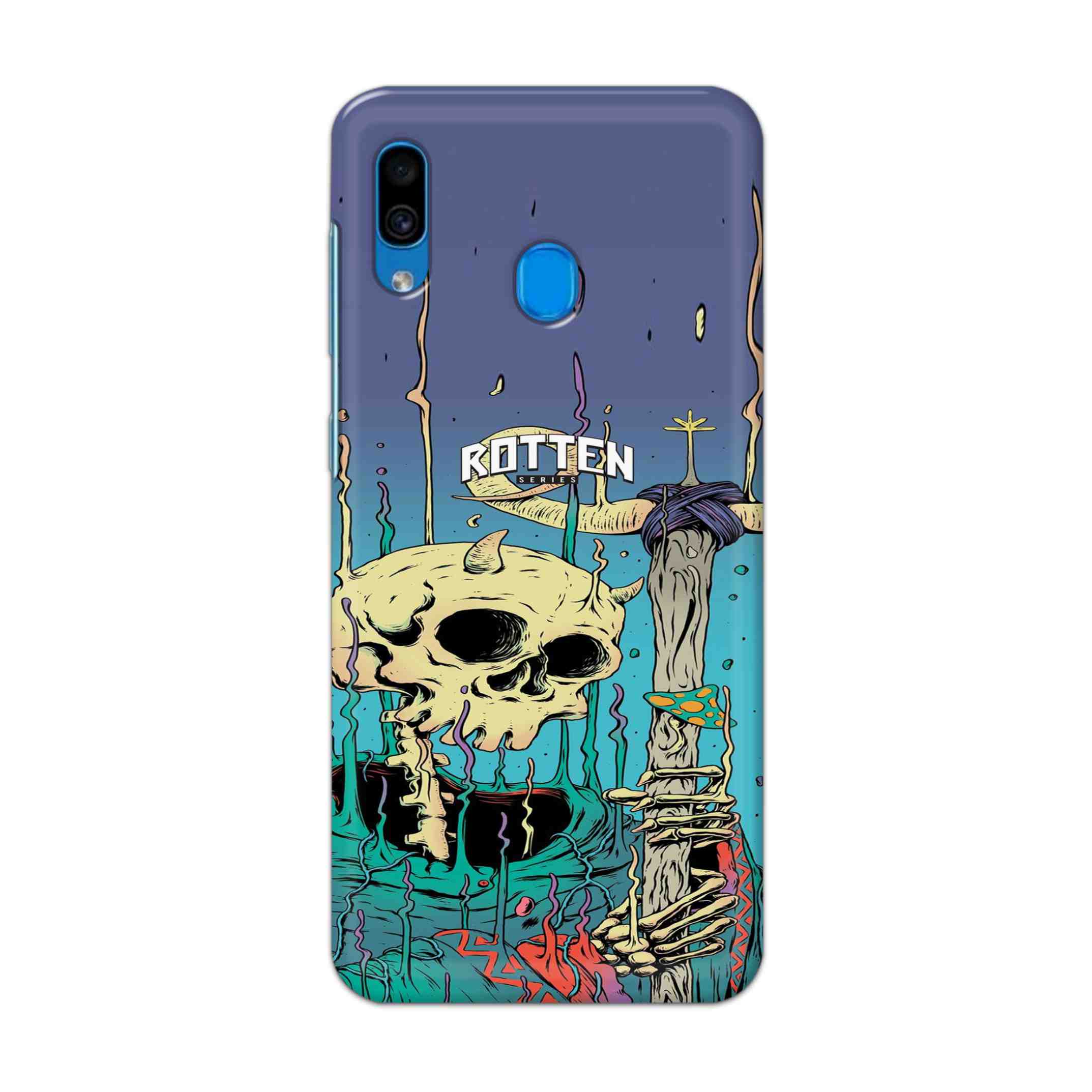 Buy Skull Hard Back Mobile Phone Case Cover For Samsung Galaxy A30 Online