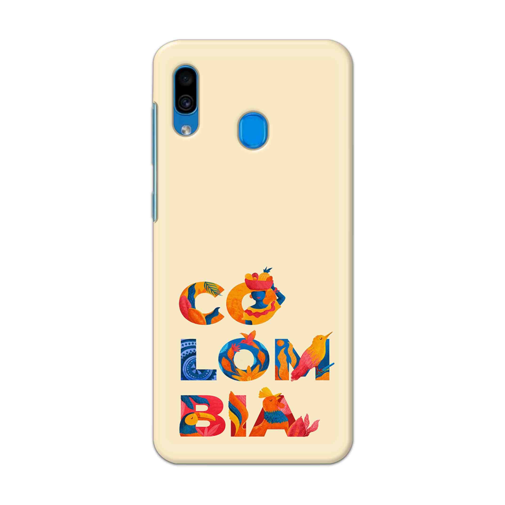 Buy Colombia Hard Back Mobile Phone Case Cover For Samsung Galaxy A30 Online