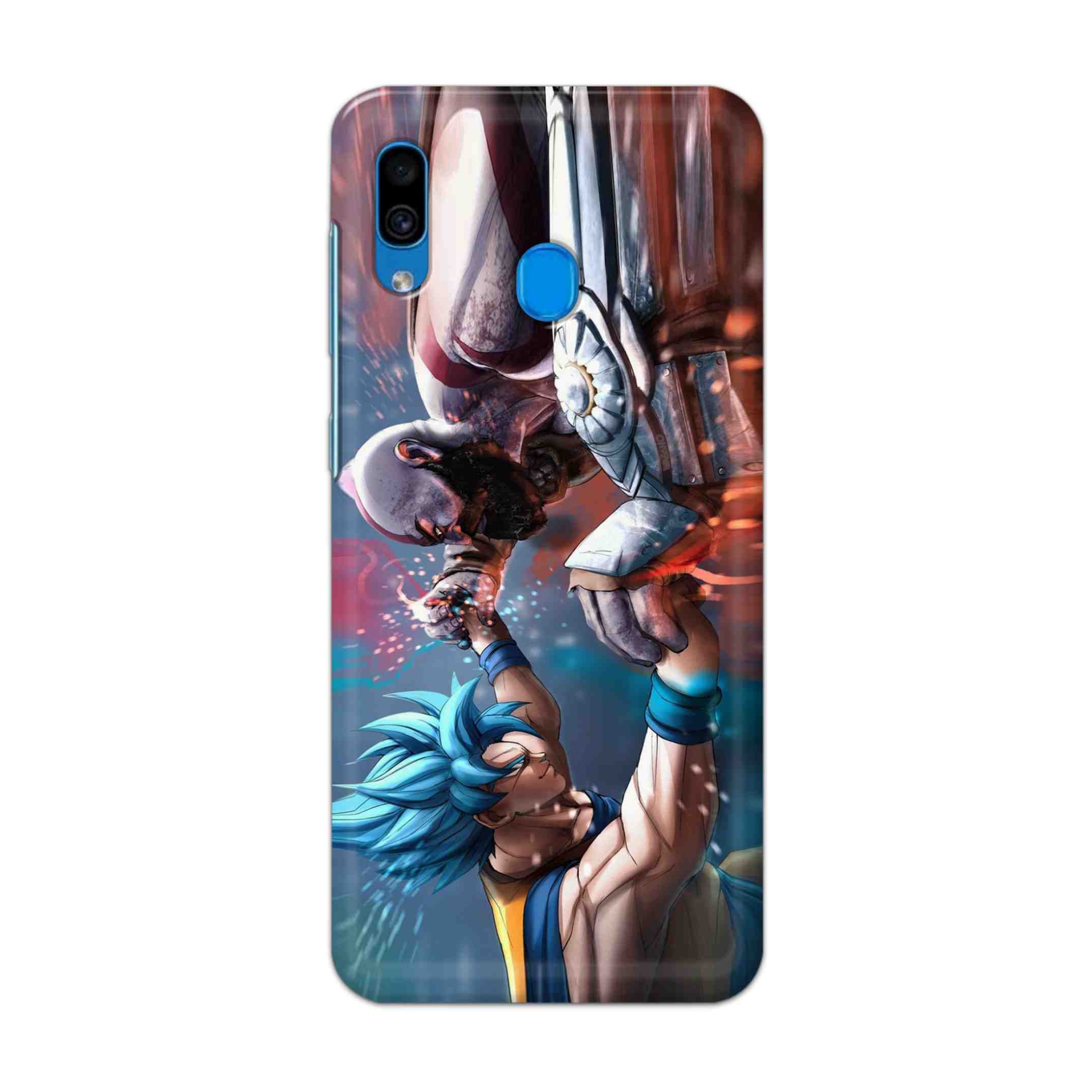 Buy Goku Vs Kratos Hard Back Mobile Phone Case Cover For Samsung Galaxy A30 Online