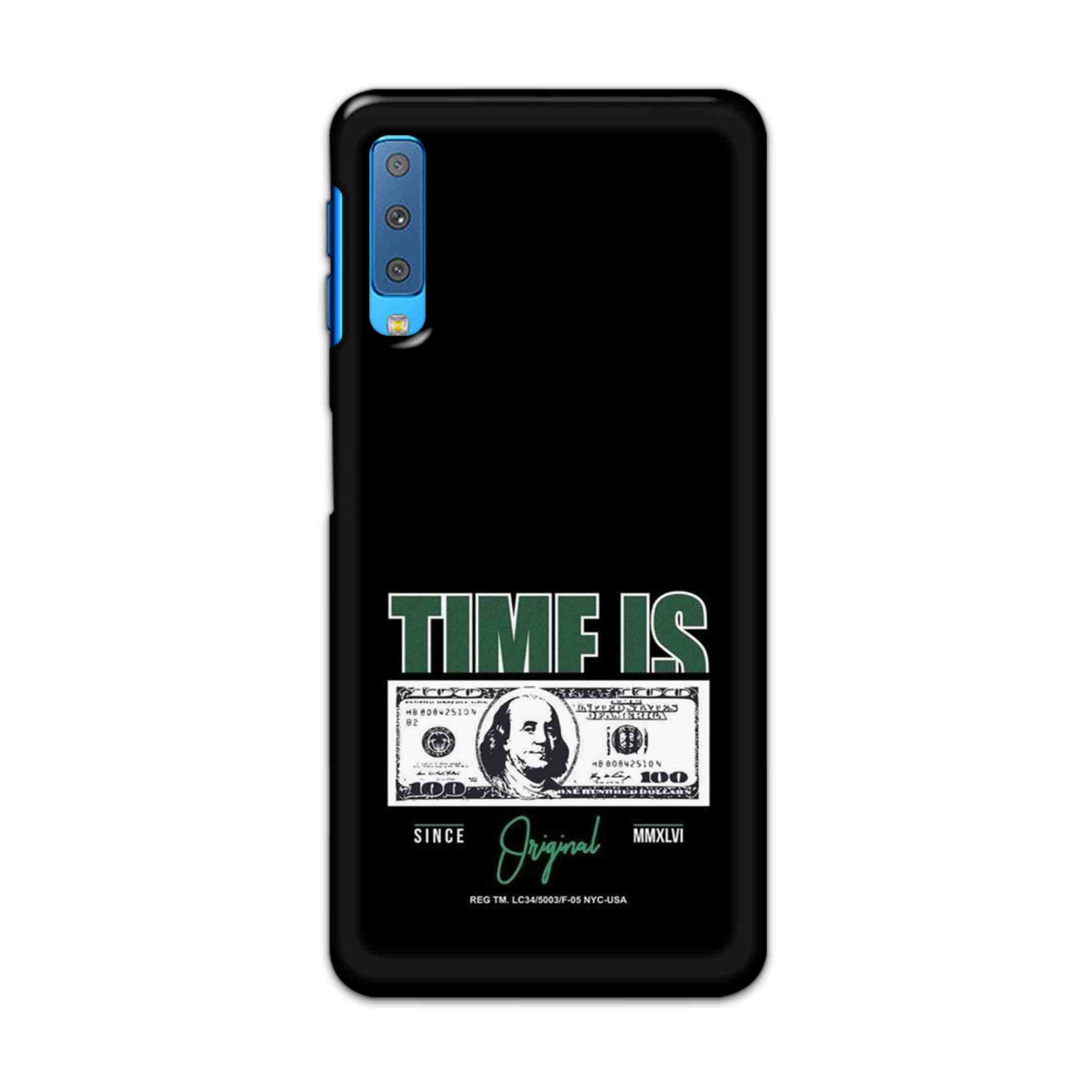 Buy Time Is Money Hard Back Mobile Phone Case Cover For Samsung Galaxy A7 2018 Online
