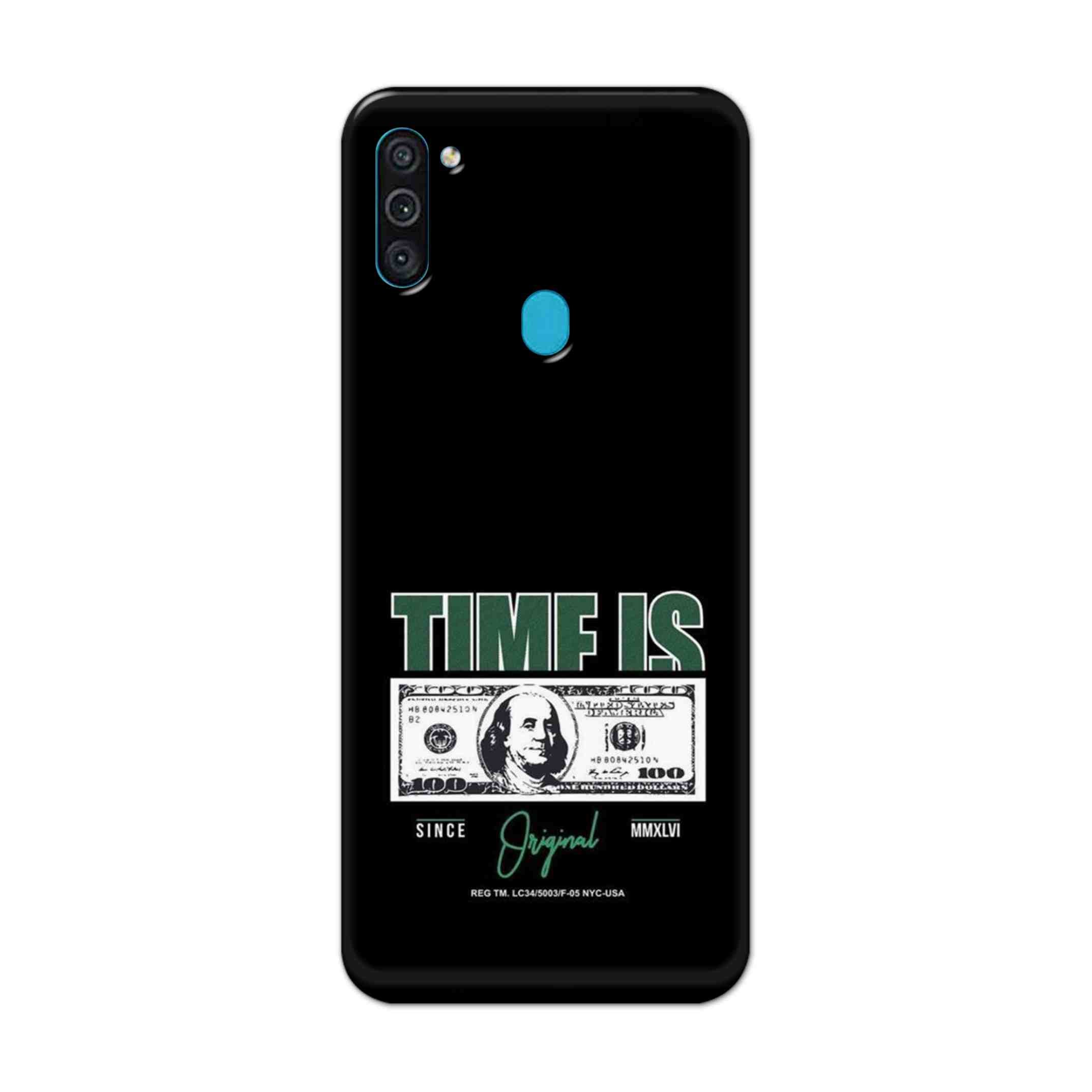 Buy Time Is Money Hard Back Mobile Phone Case Cover For Samsung Galaxy M11 Online