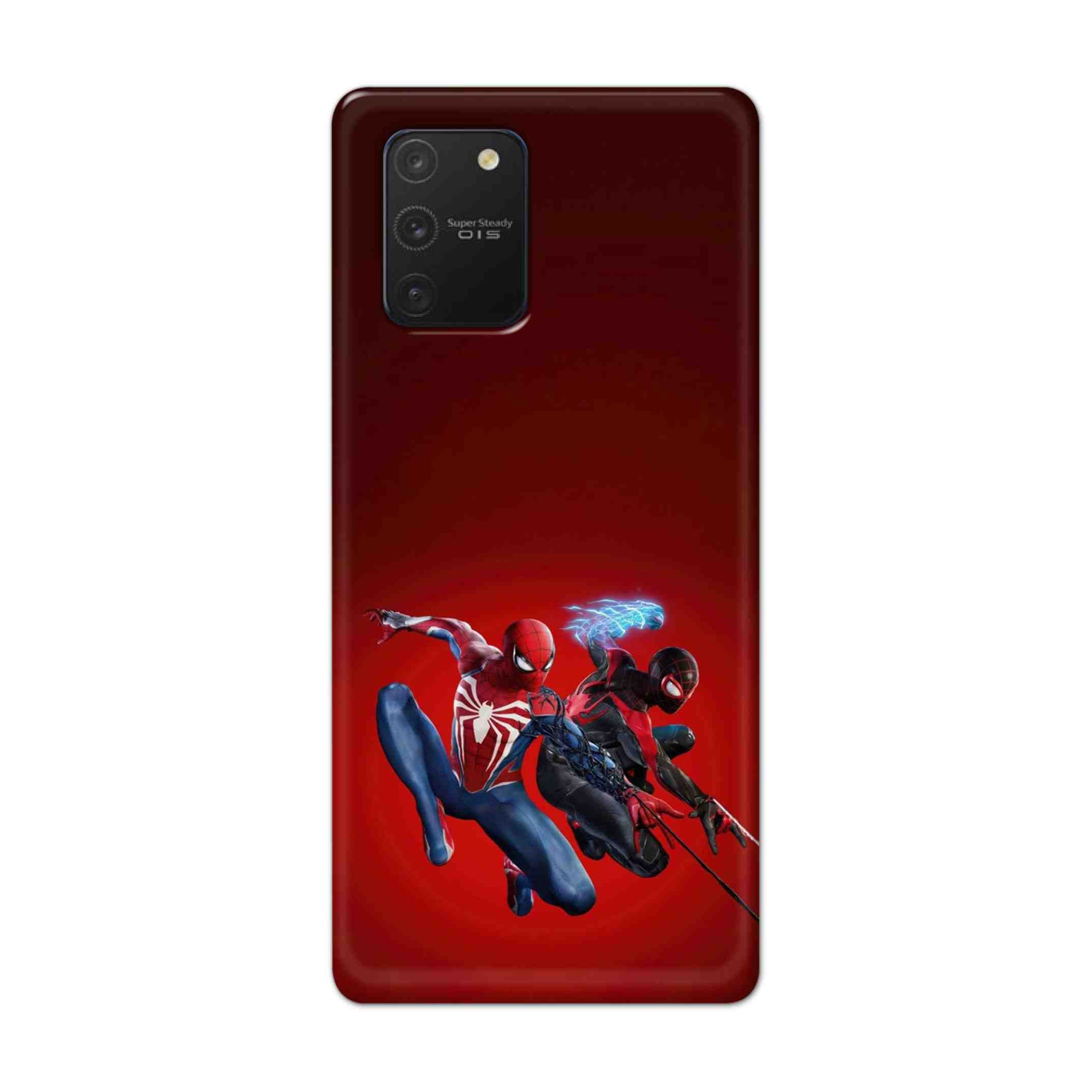Buy Spiderman And Miles Morales Hard Back Mobile Phone Case Cover For Samsung Galaxy S10 Lite Online
