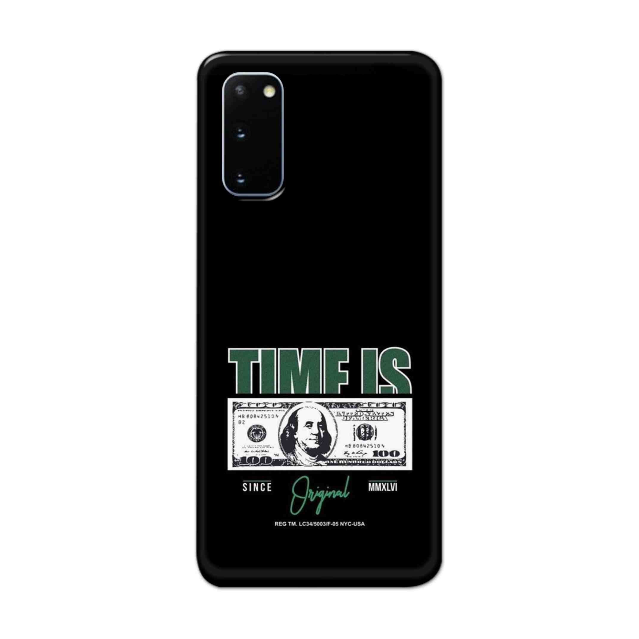 Buy Time Is Money Hard Back Mobile Phone Case Cover For Samsung Galaxy S20 Online