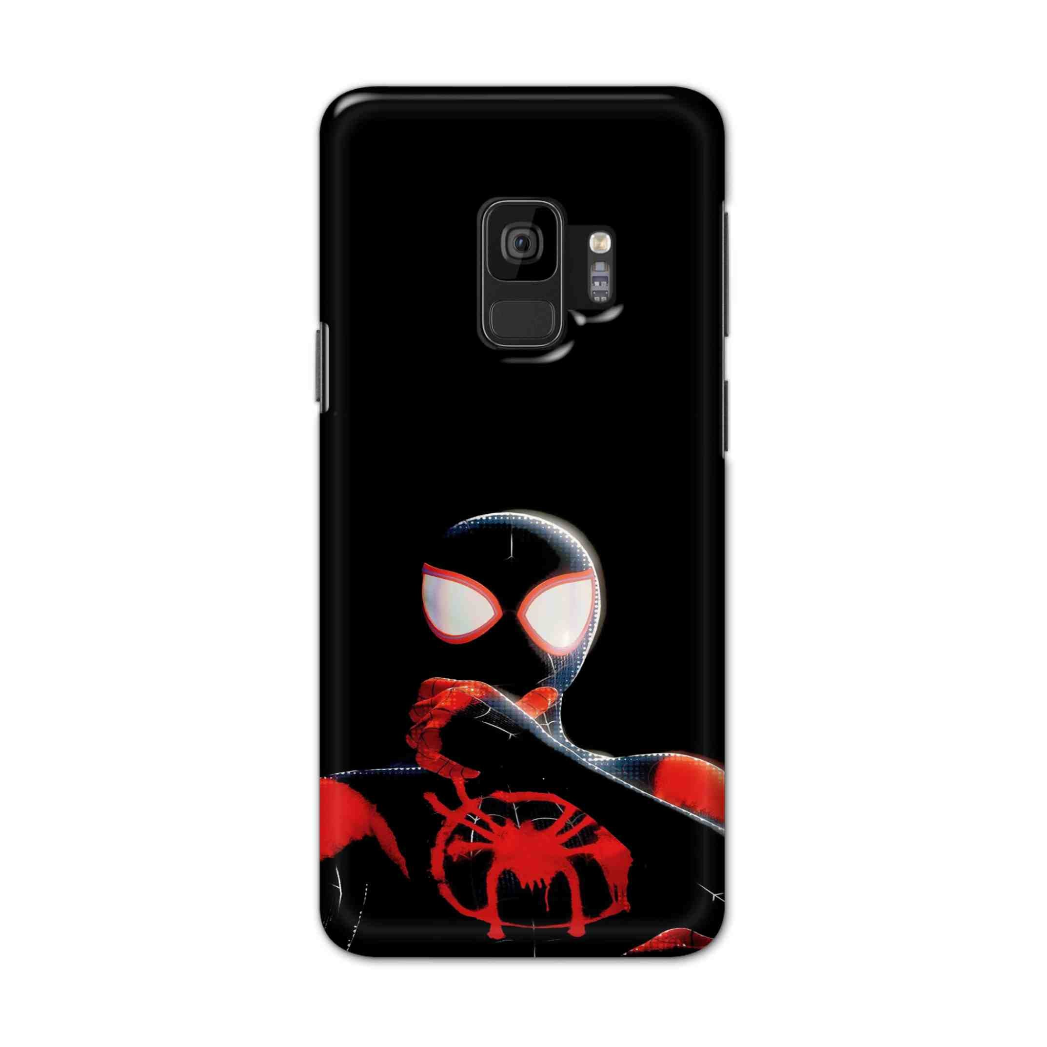 Buy Black Spiderman Hard Back Mobile Phone Case Cover For Samsung S9 Online