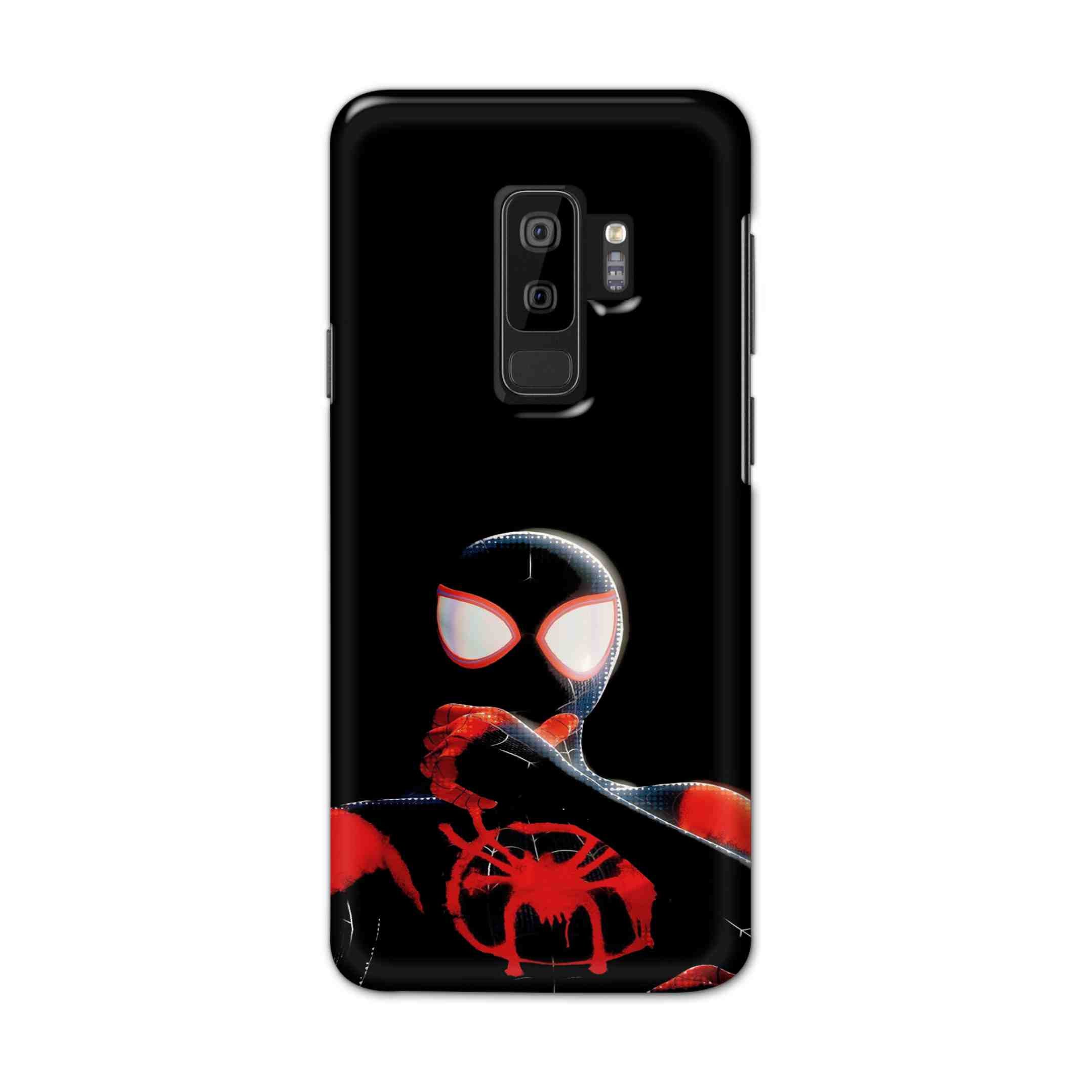 Buy Black Spiderman Hard Back Mobile Phone Case Cover For Samsung S9 plus Online