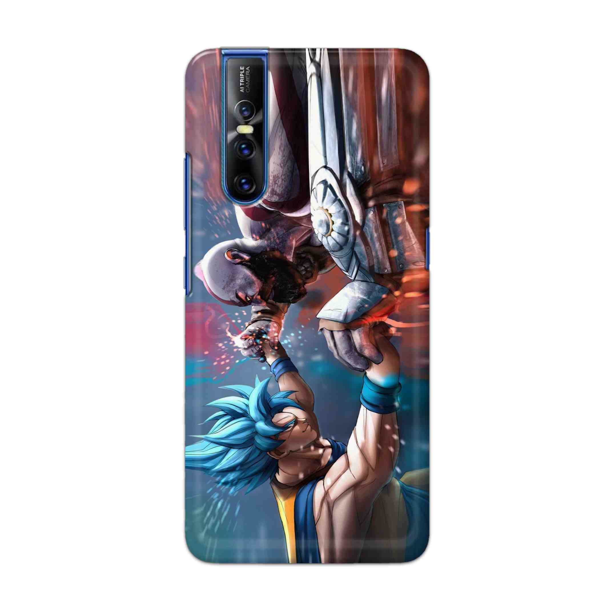 Buy Goku Vs Kratos Hard Back Mobile Phone Case Cover For Vivo V15 Pro Online