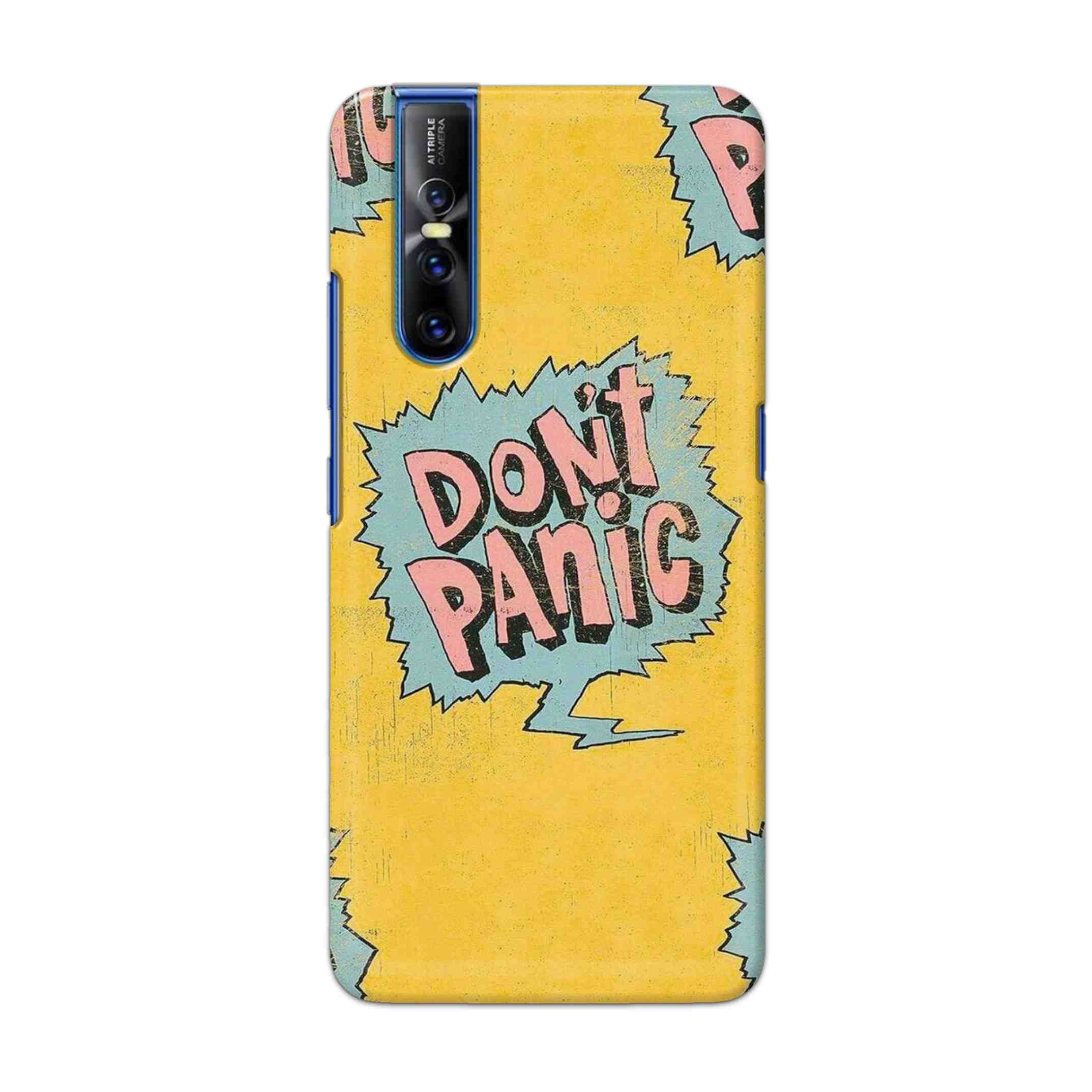 Buy Do Not Panic Hard Back Mobile Phone Case Cover For Vivo V15 Pro Online